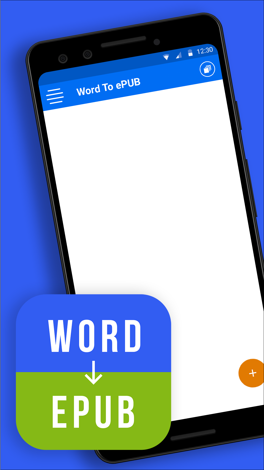 اسکرین شات 1 برنامه Word to ePUB Converter