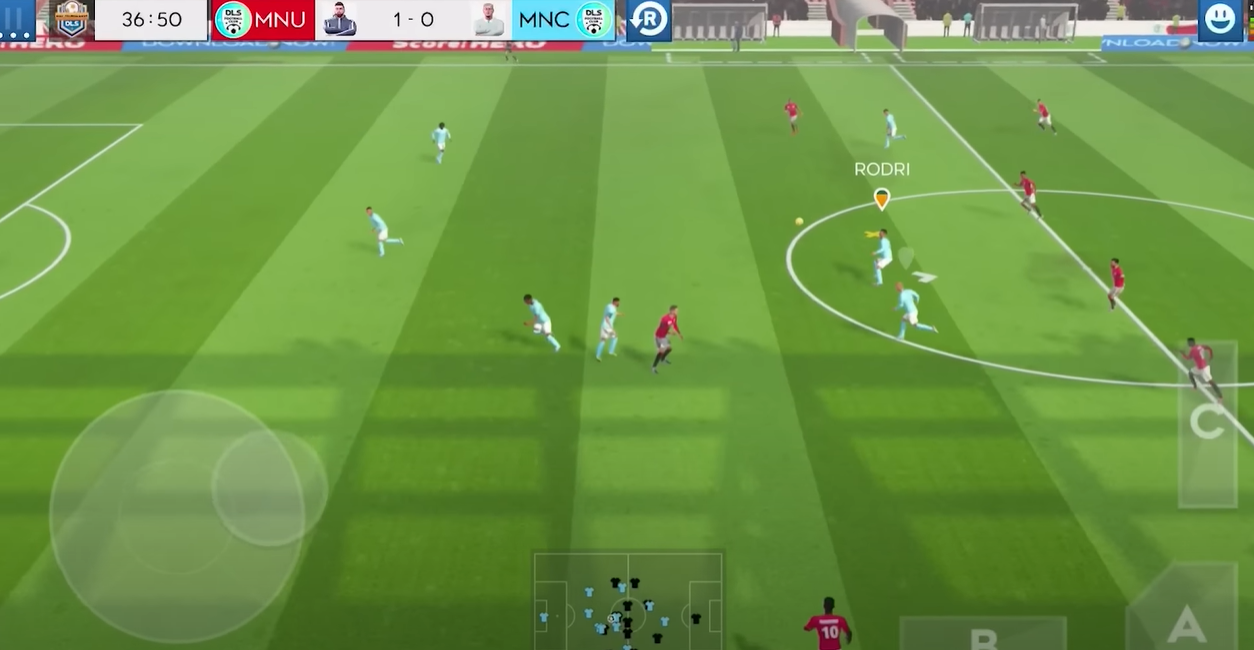 اسکرین شات 5 بازی Dream Pro Soccer League 23