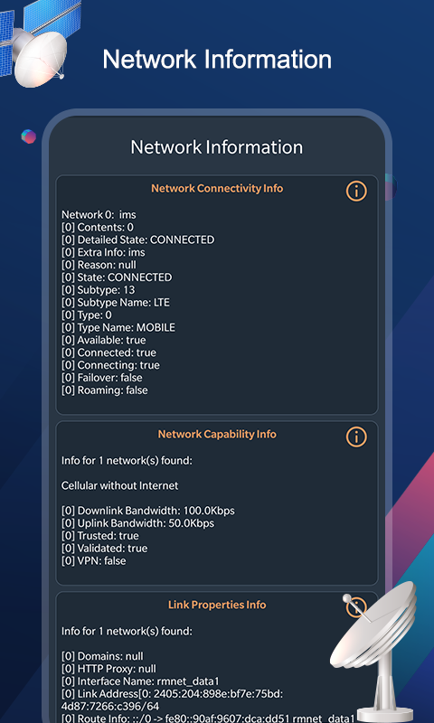 اسکرین شات 3 برنامه 5G/4G LTE Force