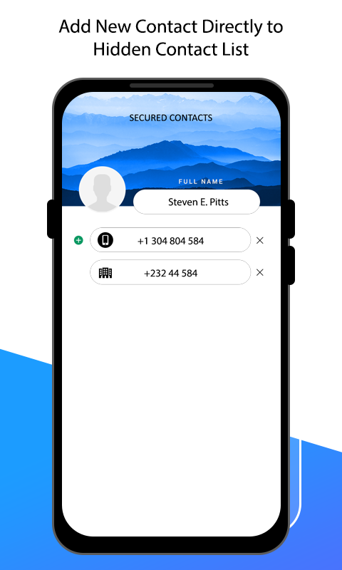اسکرین شات 5 برنامه Hide Phone Number Contacts