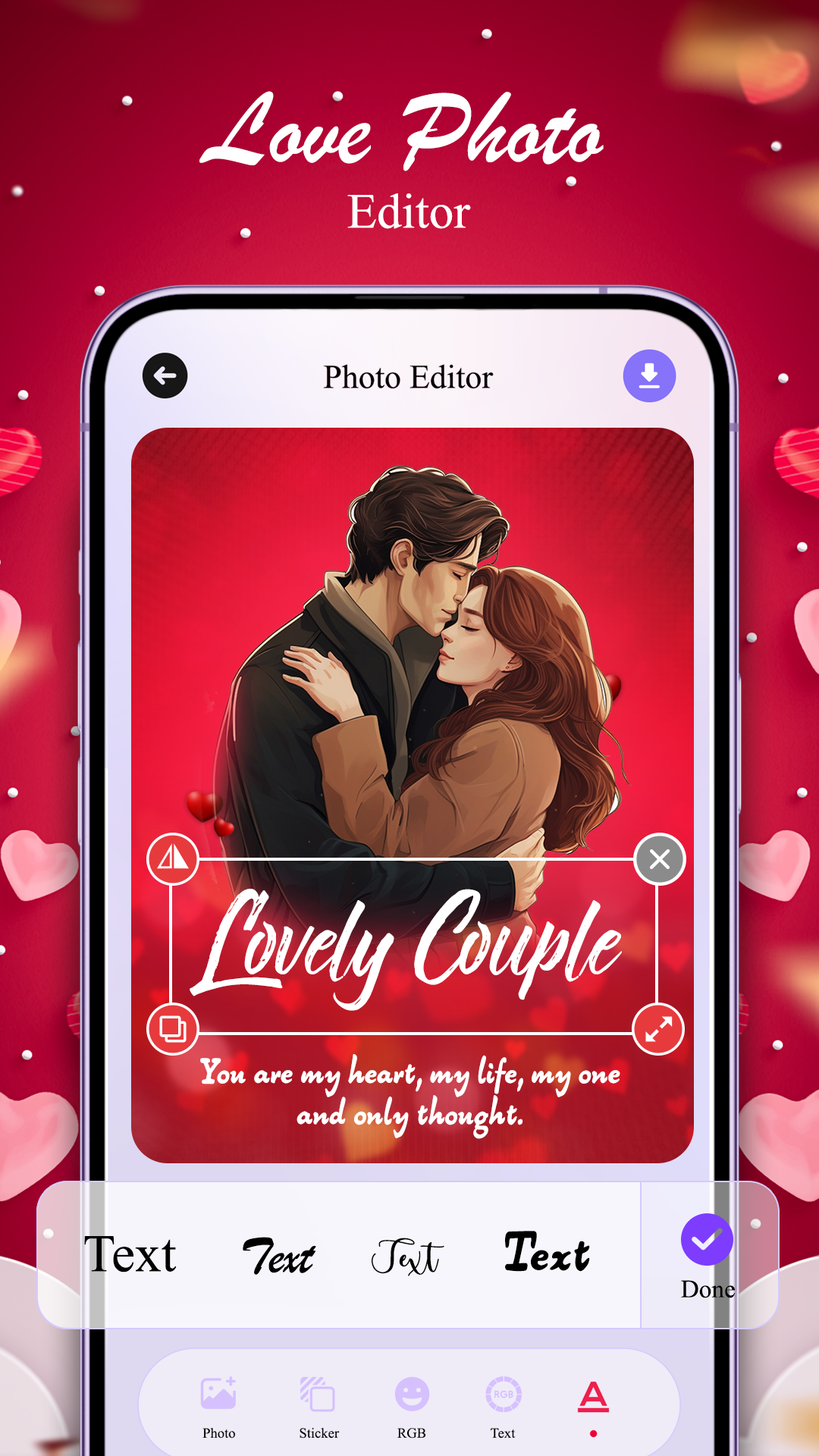 اسکرین شات 4 برنامه Love Relation Days Calculator