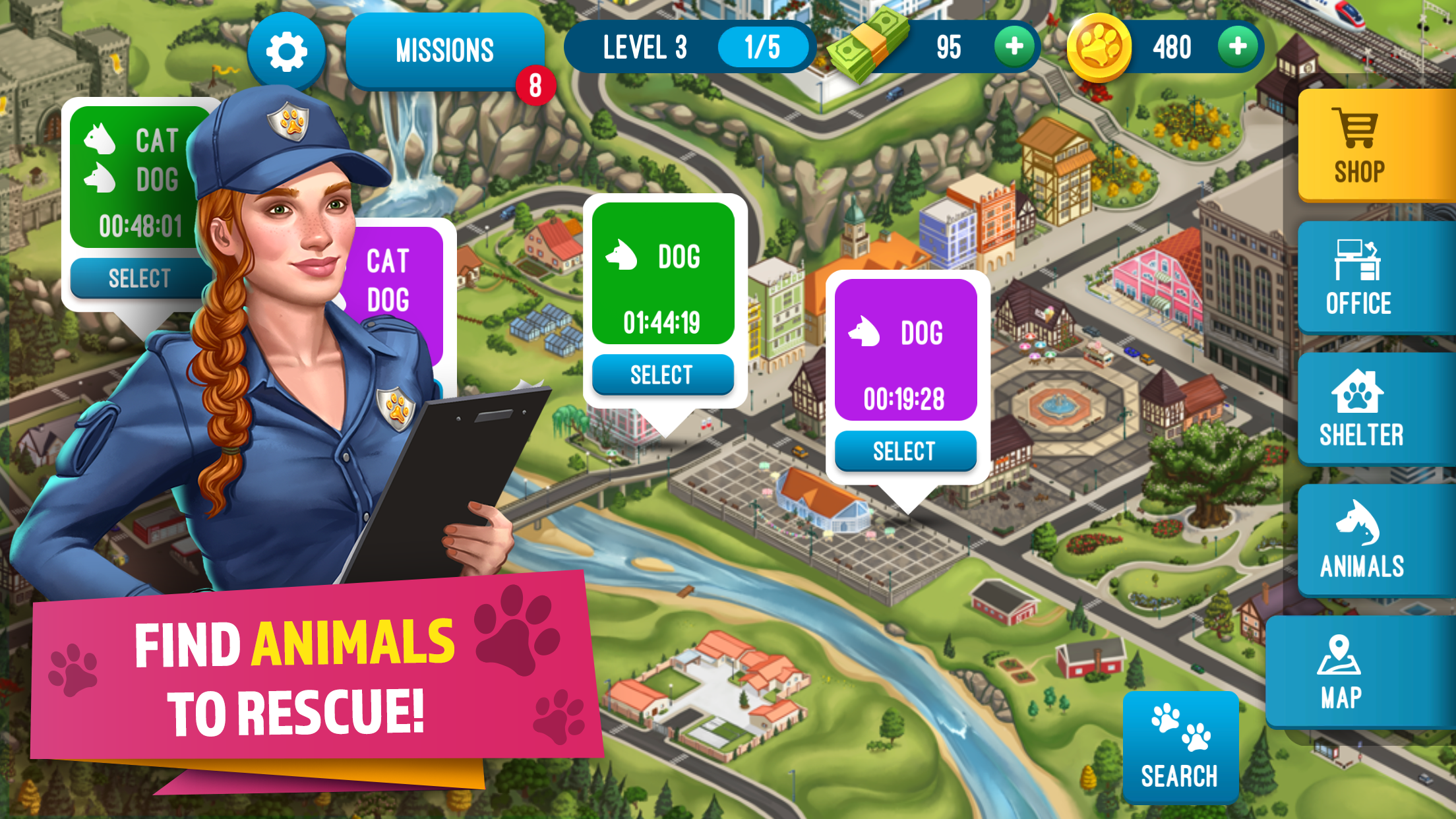 اسکرین شات 4 بازی Animal Shelter Simulator