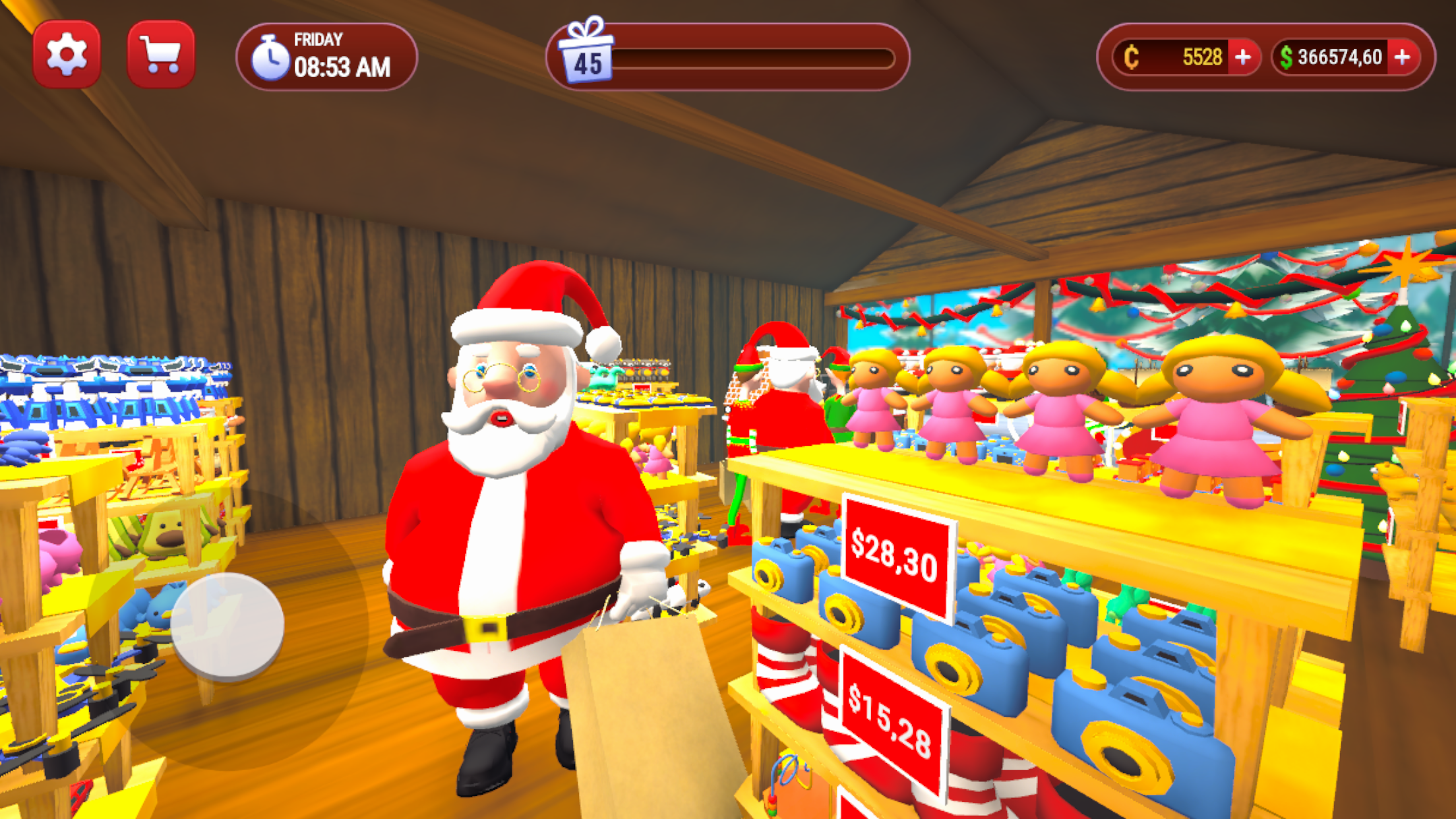 اسکرین شات 3 بازی Christmas Store Simulator 3D