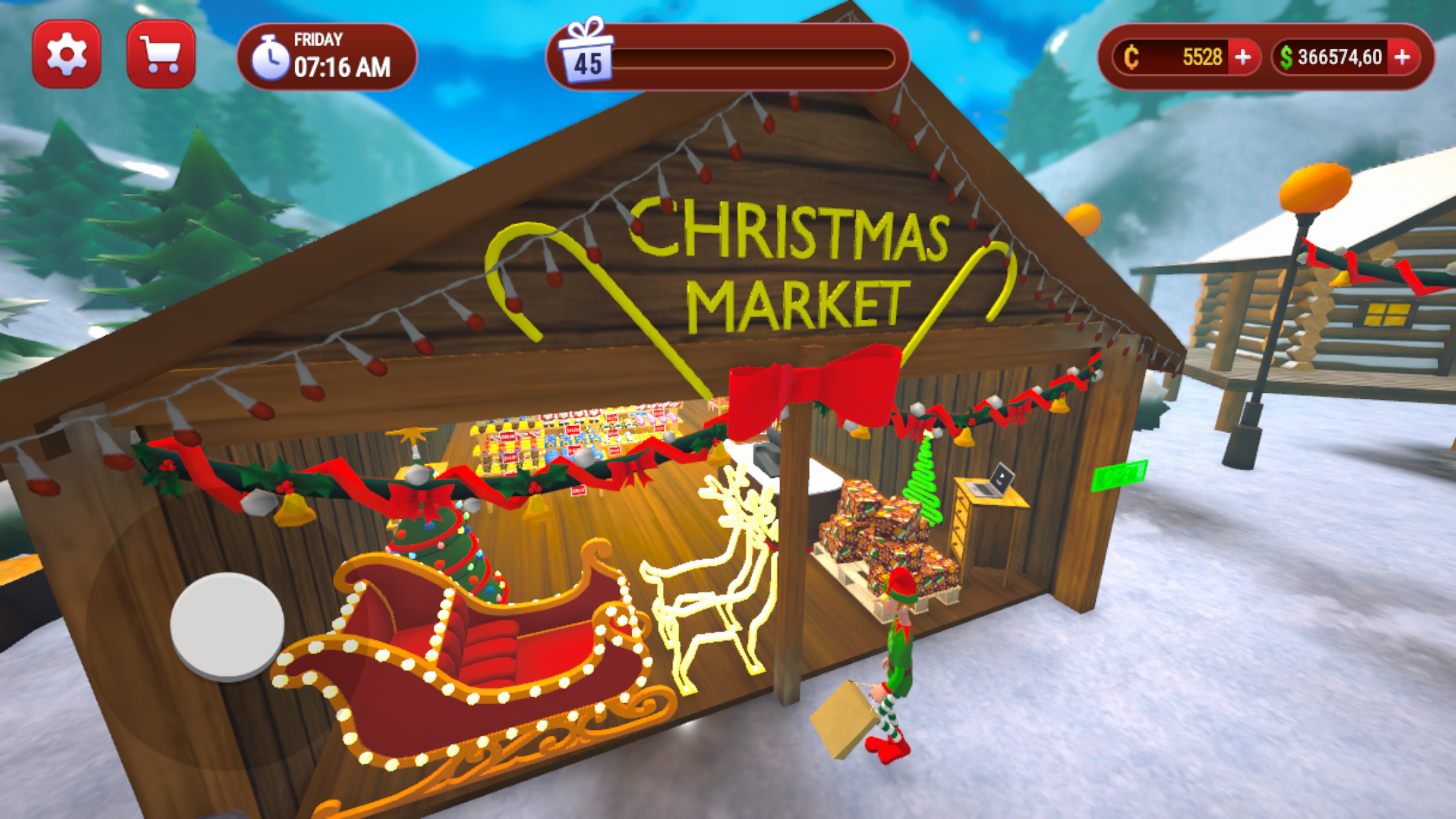 اسکرین شات 1 بازی Christmas Store Simulator 3D