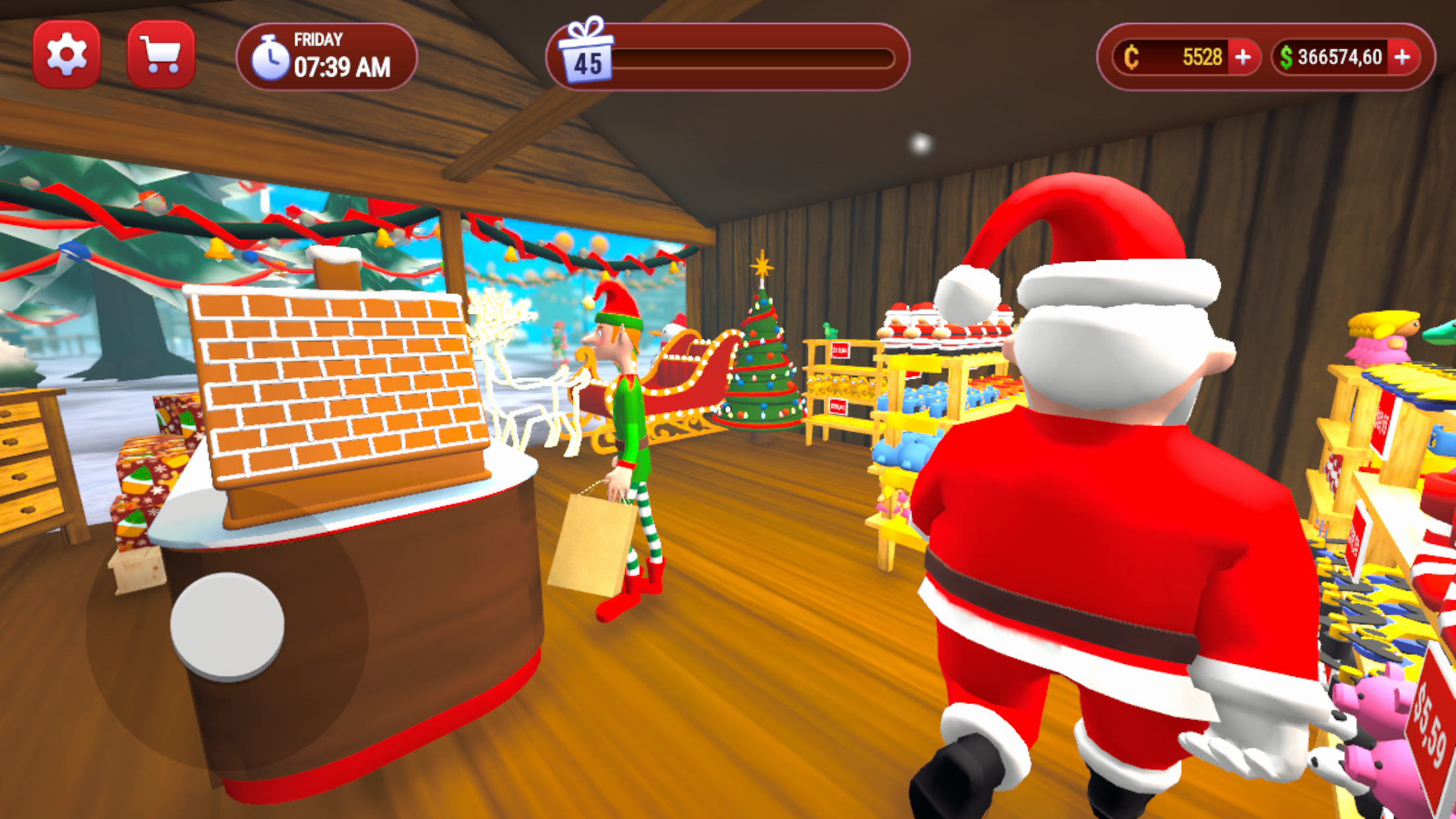 اسکرین شات 6 بازی Christmas Store Simulator 3D