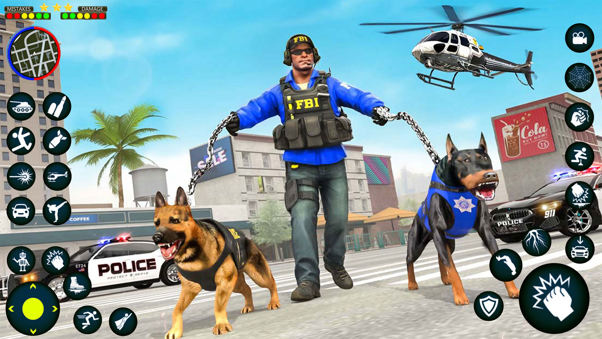 اسکرین شات 4 برنامه Police Crime Chase: Vice Town