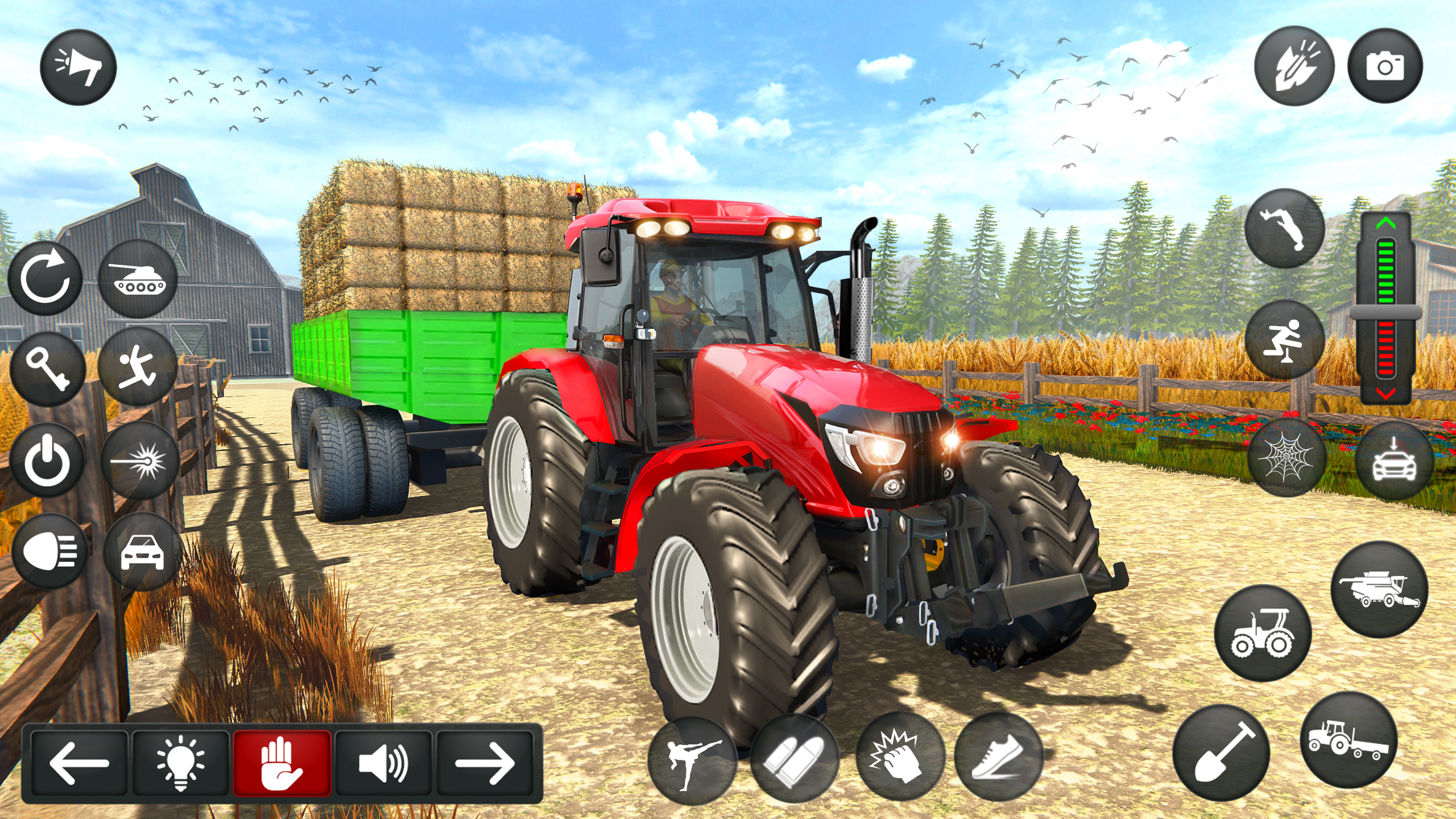 اسکرین شات 1 بازی Tractor Driver Farming Games