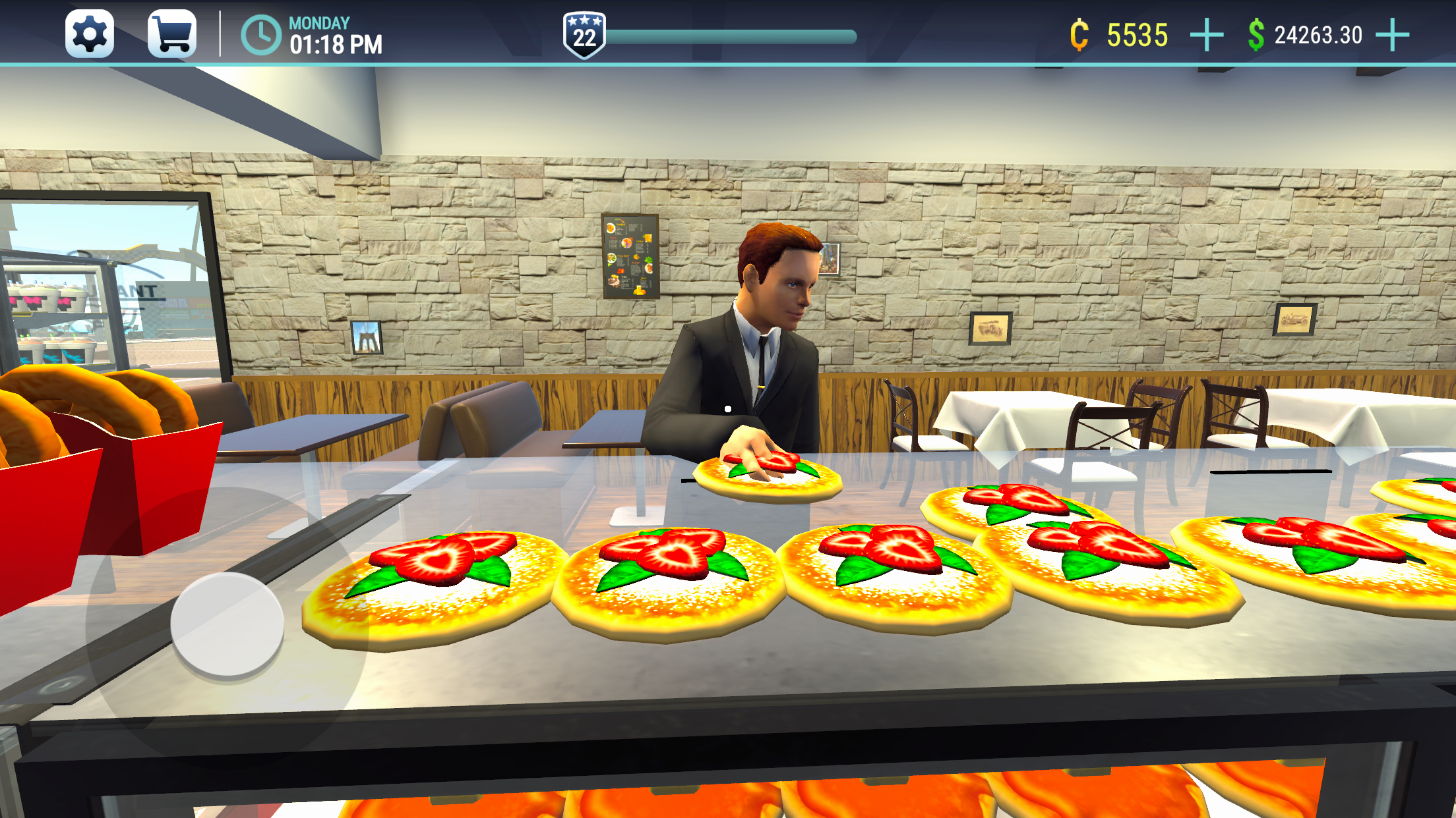 اسکرین شات 3 بازی Restaurant Simulator 3D Bar