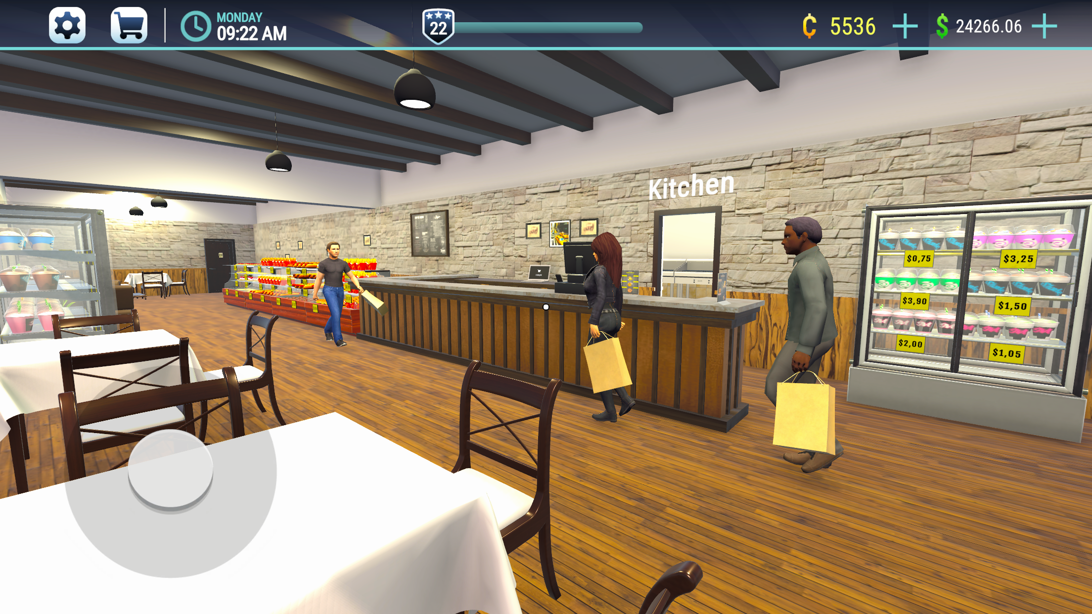 اسکرین شات 1 بازی Restaurant Simulator 3D Bar