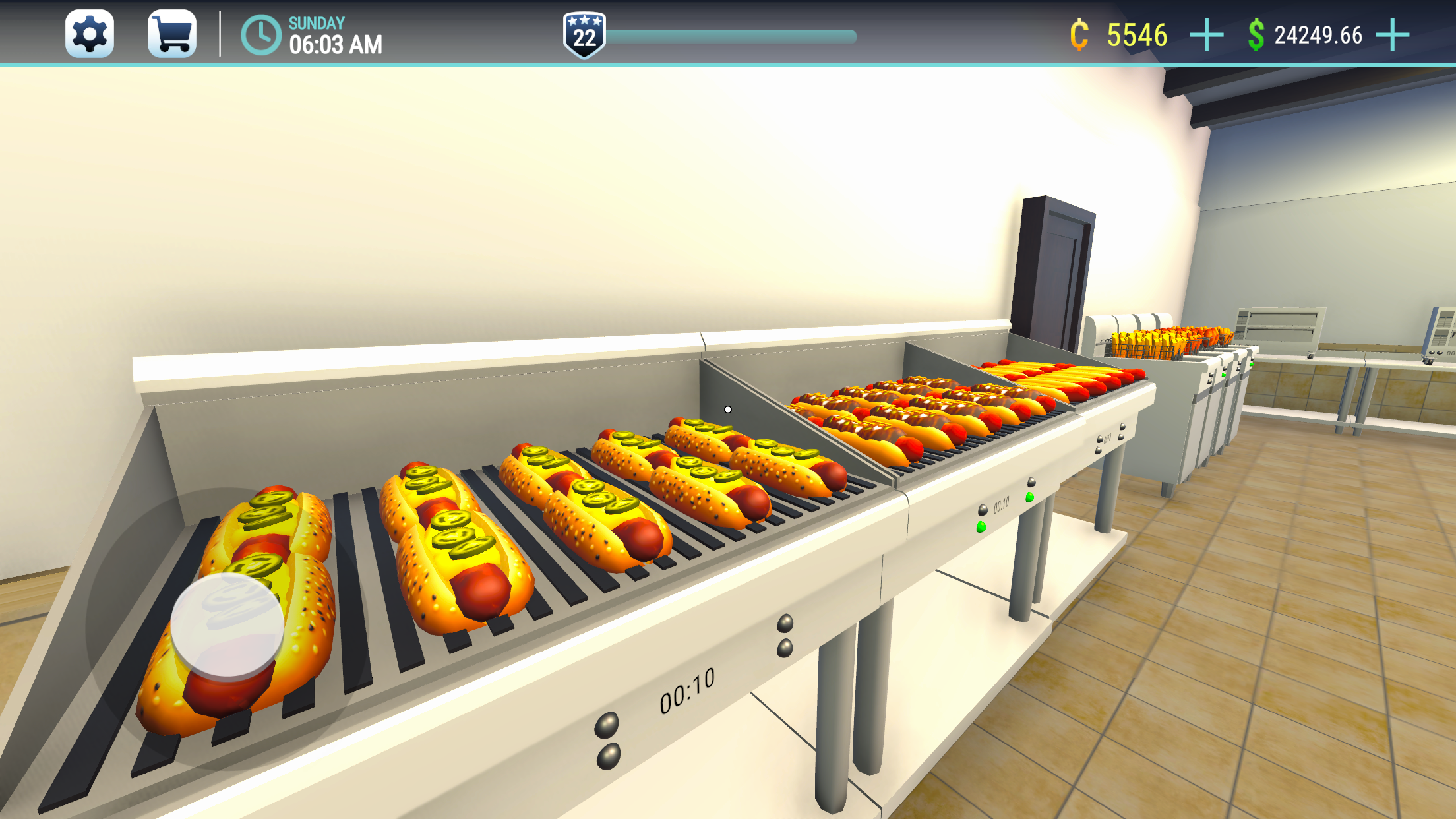 اسکرین شات 5 بازی Restaurant Simulator 3D Bar