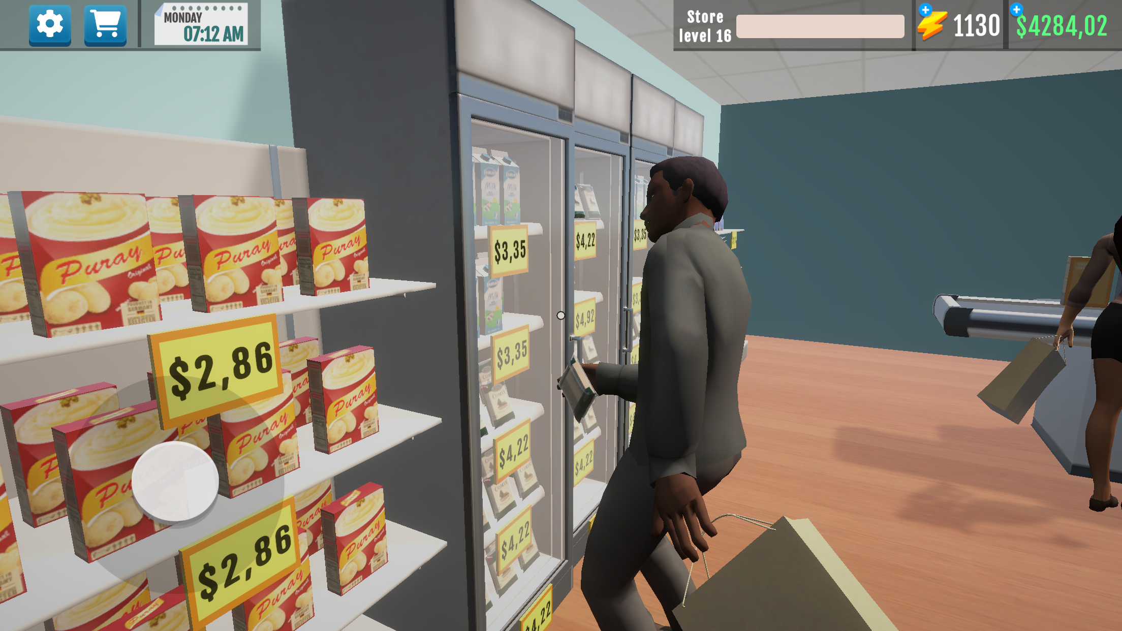 اسکرین شات 5 بازی Supermarket Manager Simulator