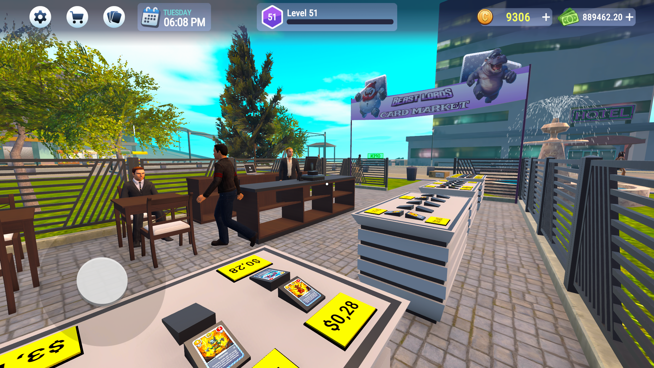 اسکرین شات 2 بازی CCG Trading Card Park