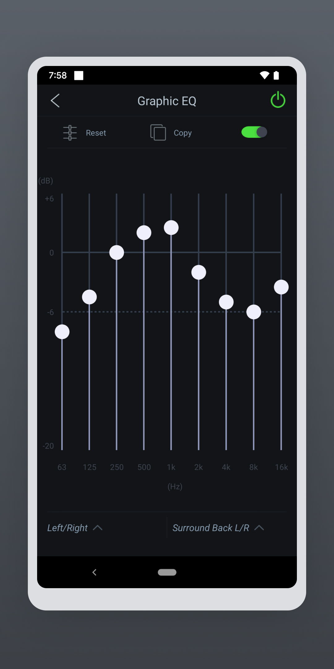 اسکرین شات 7 برنامه Denon AVR Remote
