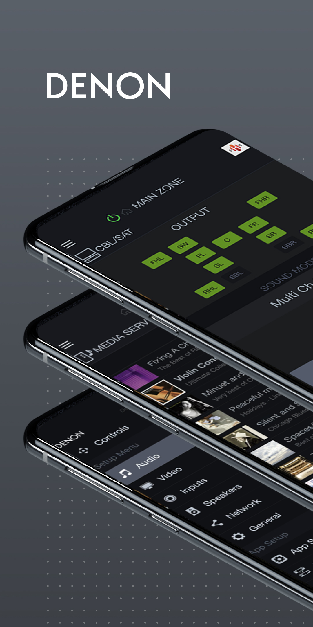 اسکرین شات 1 برنامه Denon AVR Remote