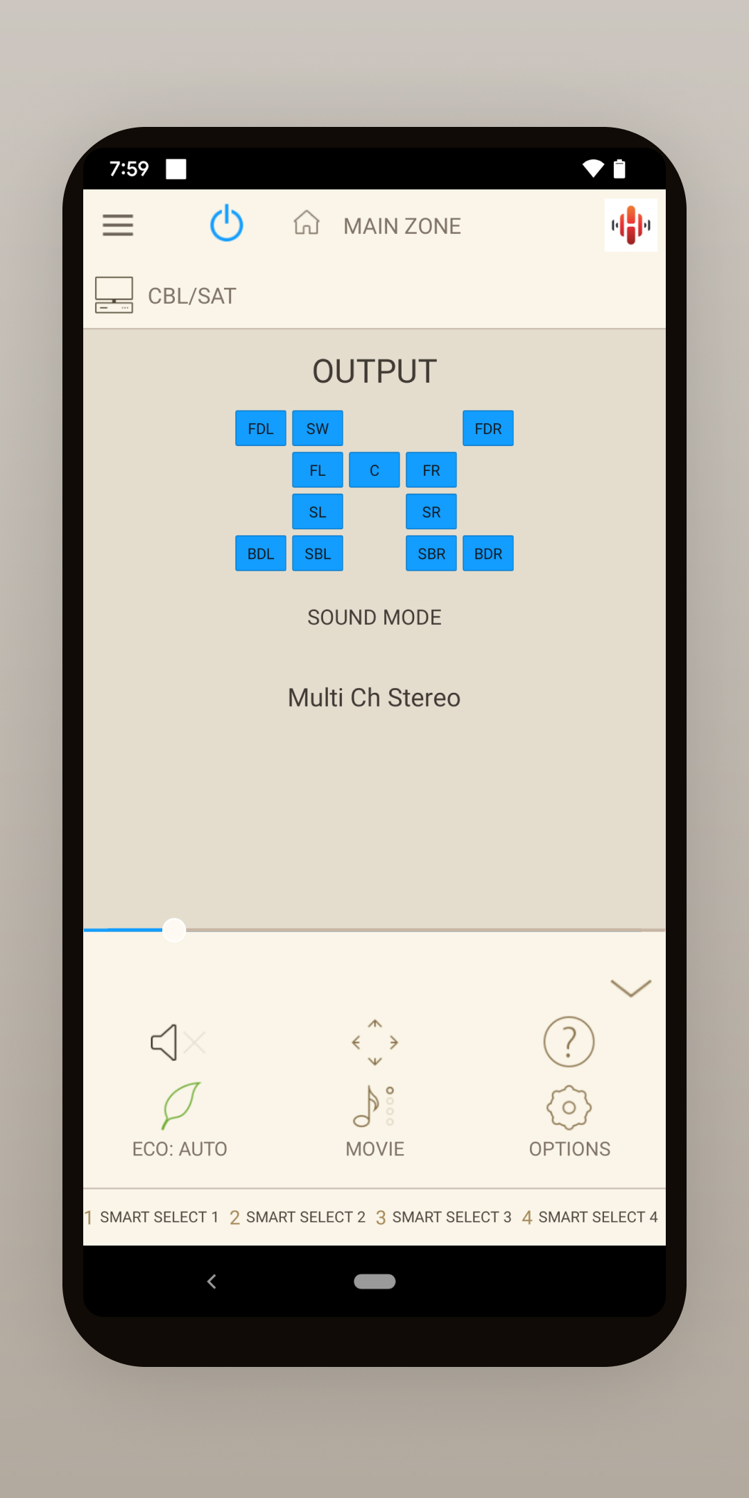 اسکرین شات 5 برنامه Marantz AVR Remote