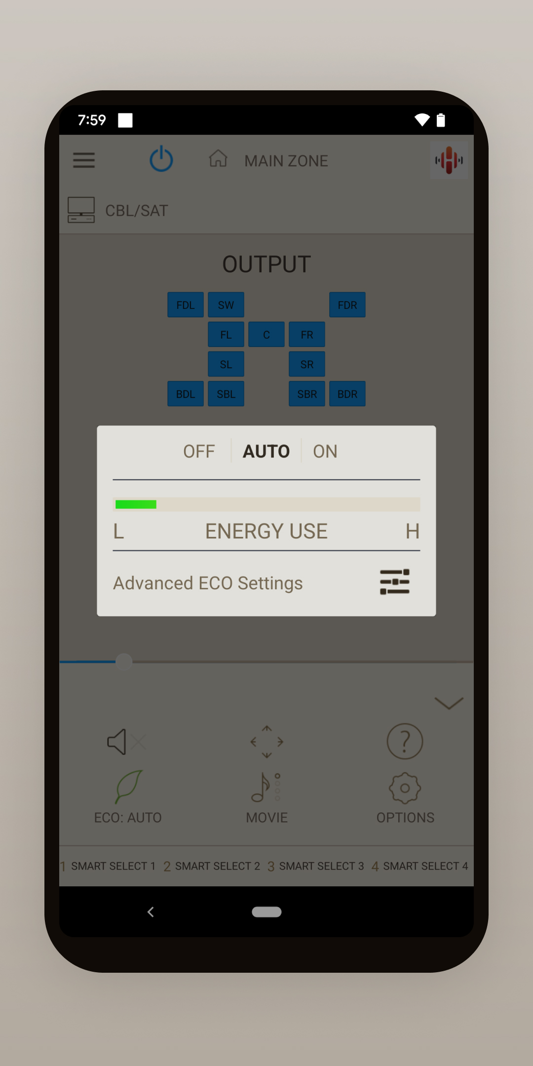 اسکرین شات 6 برنامه Marantz AVR Remote