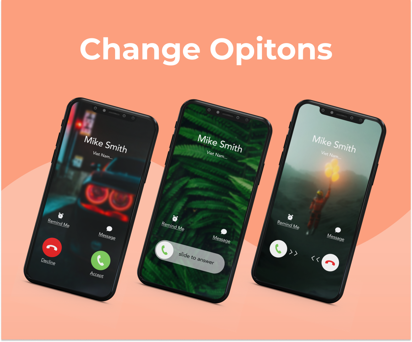 اسکرین شات 4 برنامه Call Screen - Call Themes IOS