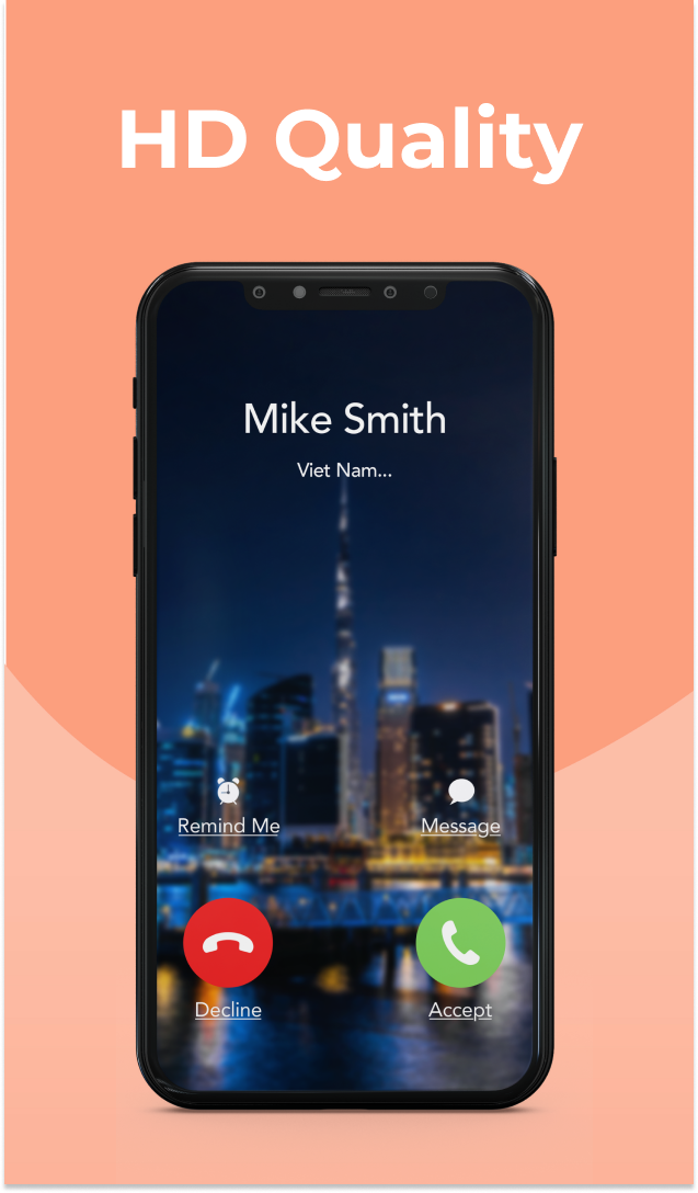 اسکرین شات 3 برنامه Call Screen - Call Themes IOS