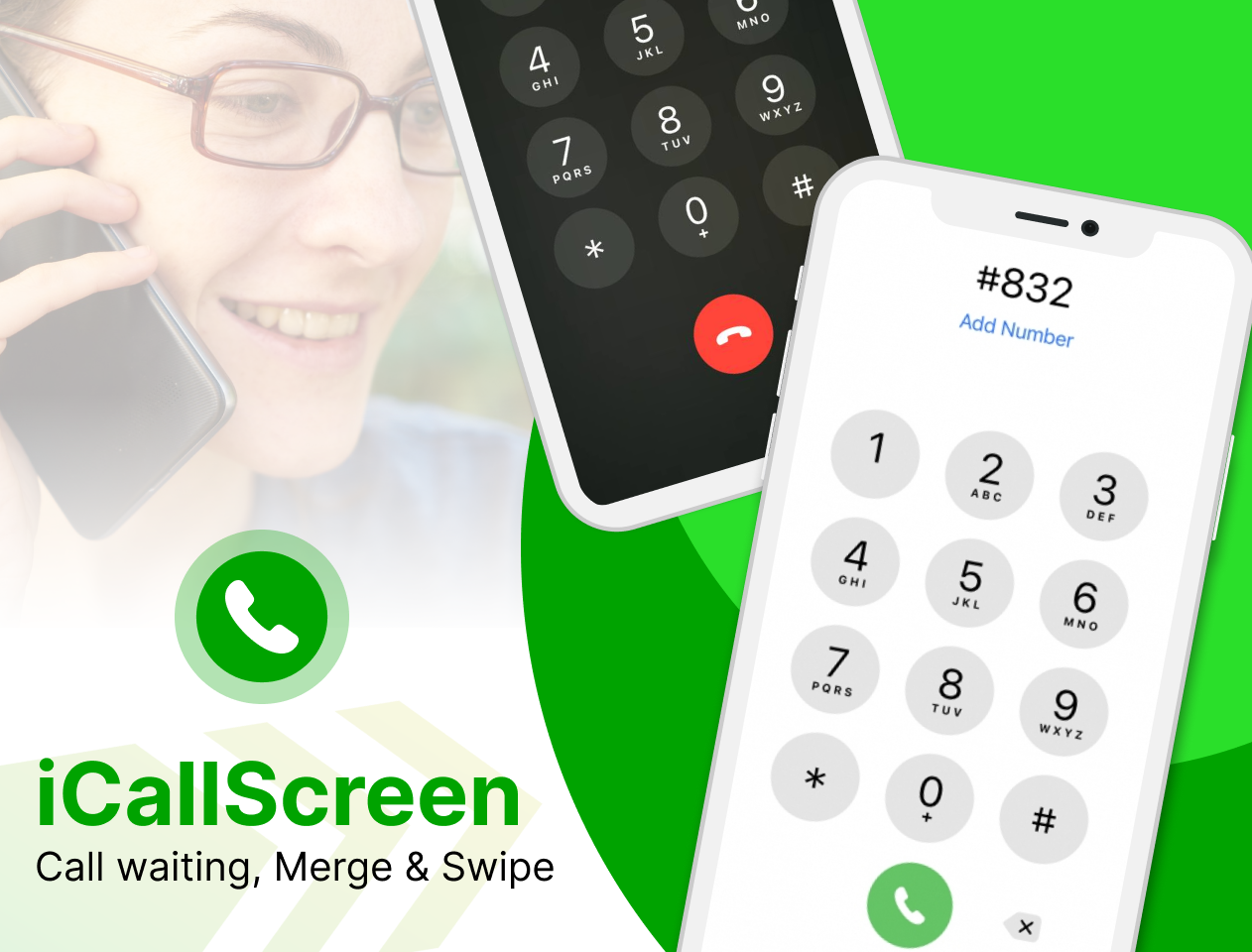 اسکرین شات 6 برنامه iCallScreen - iOS Phone Dialer