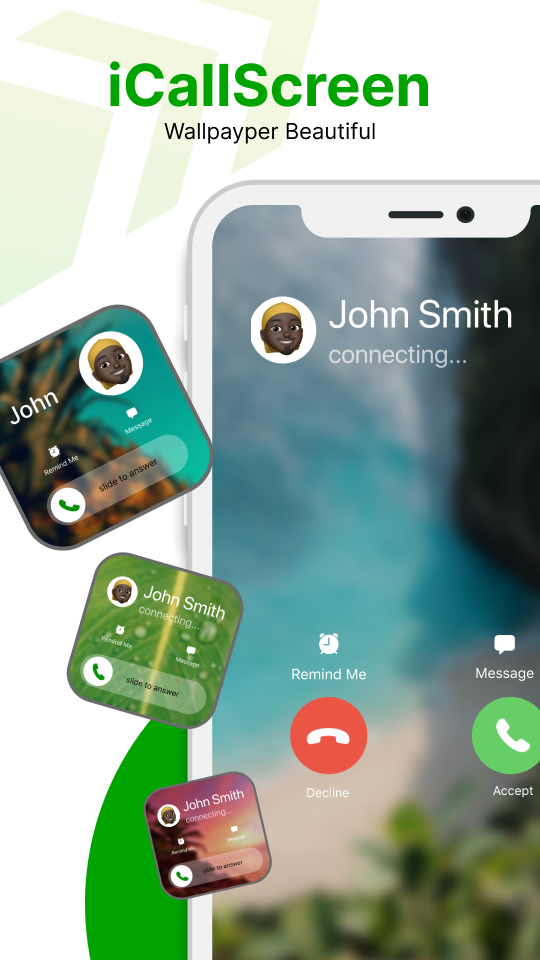اسکرین شات 5 برنامه iCallScreen - iOS Phone Dialer