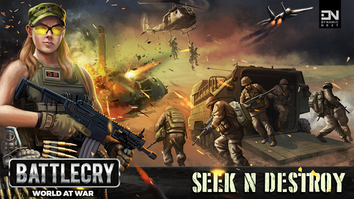 اسکرین شات 2 بازی BattleCry: World War Game Free Online RPG