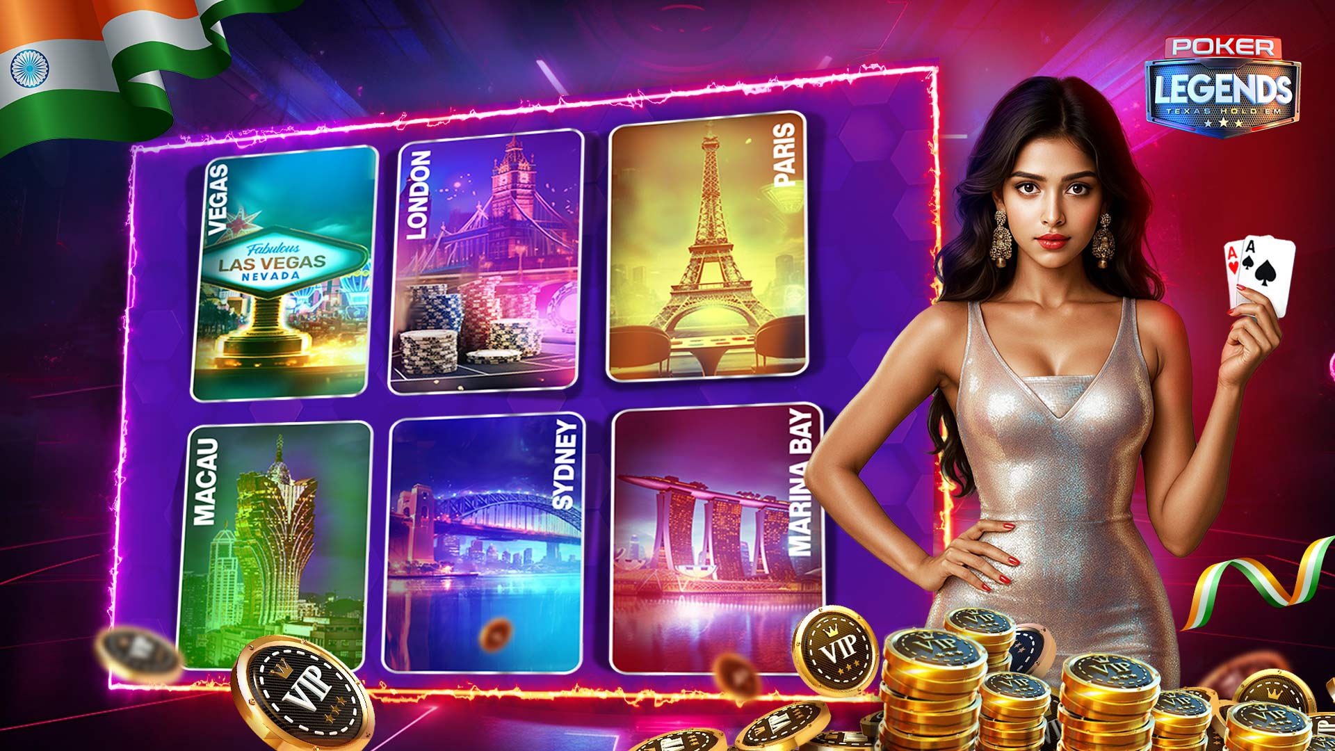 اسکرین شات 4 بازی Texas Holdem - Poker Legends