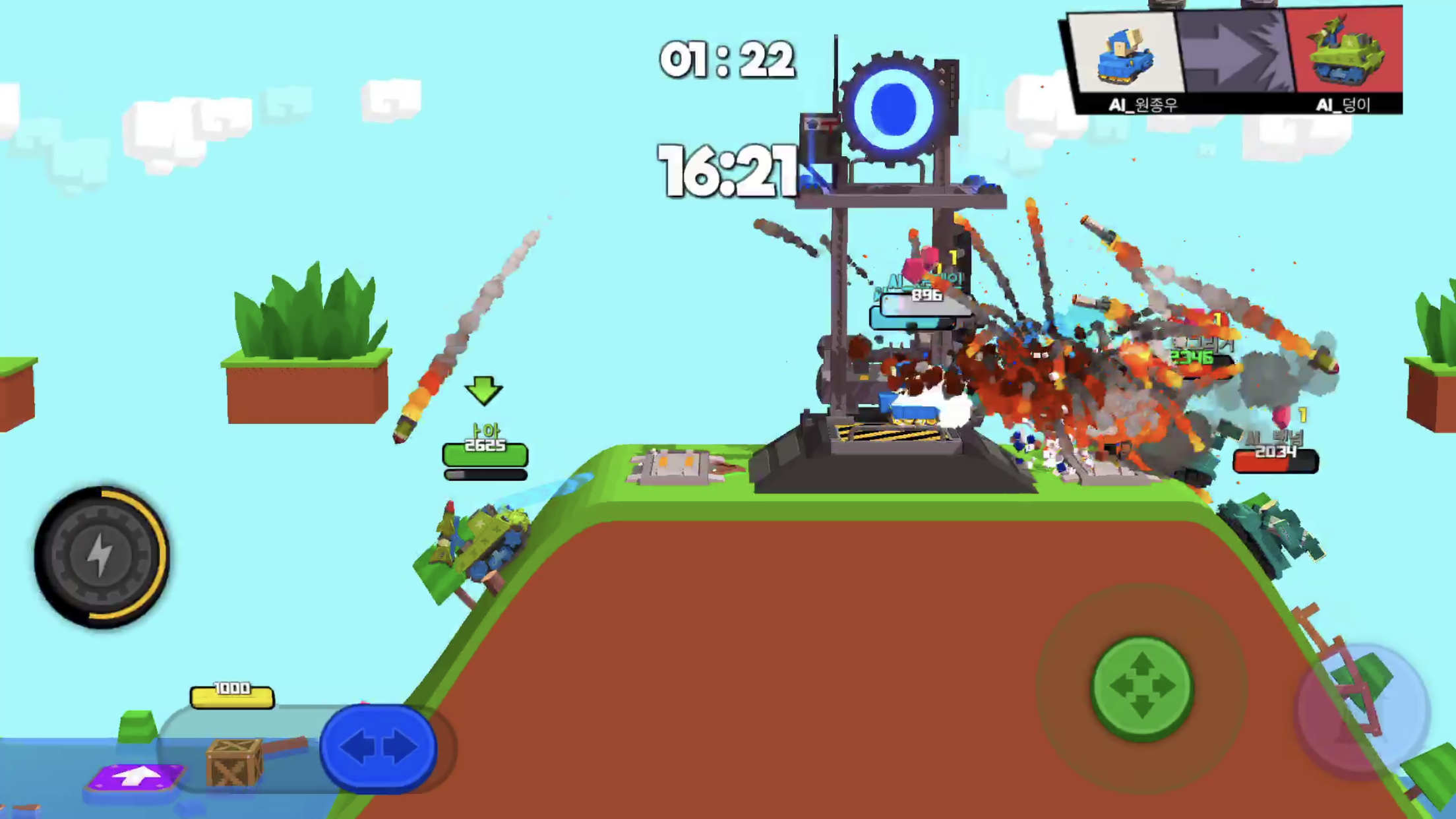 اسکرین شات 4 بازی BOOM Tank Showdown