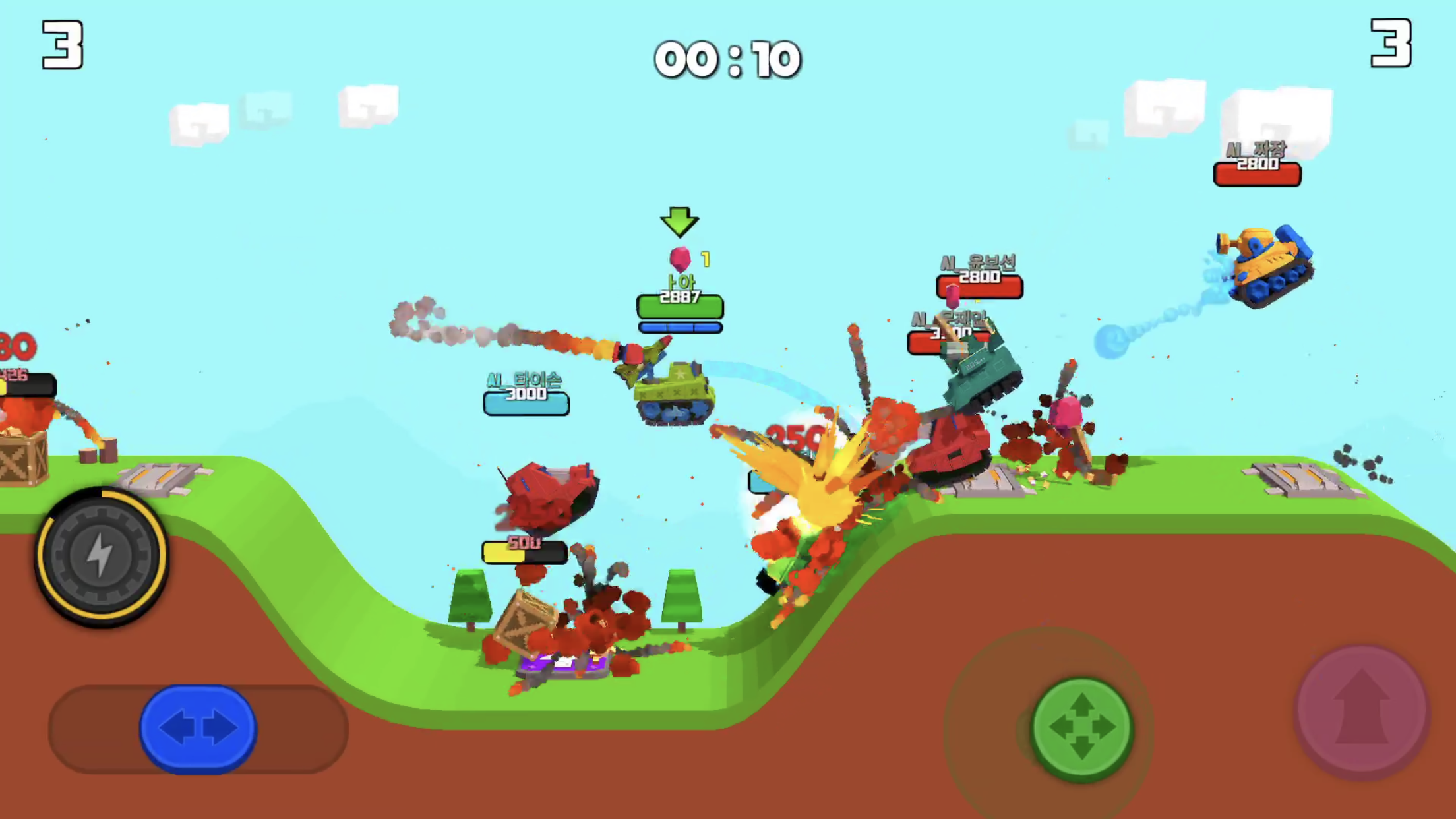 اسکرین شات 2 بازی BOOM Tank Showdown