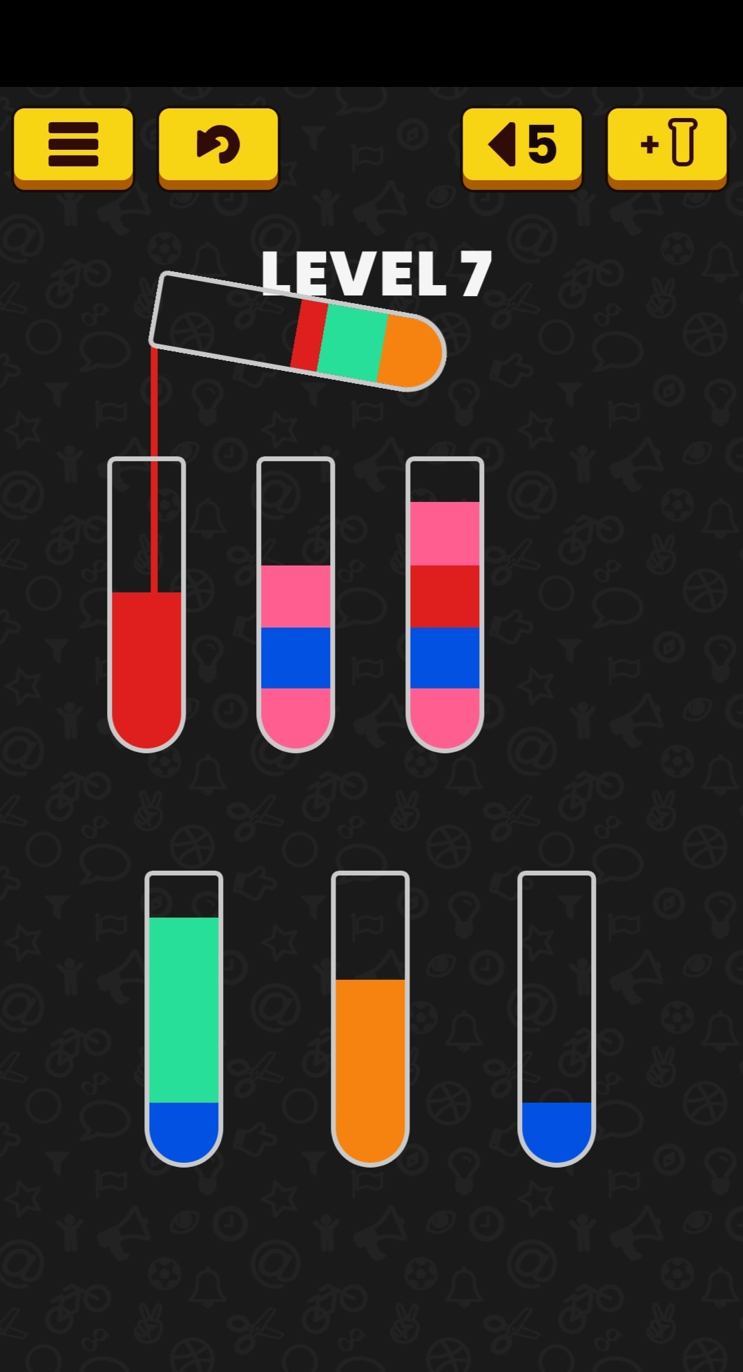اسکرین شات 3 بازی Water Sort Puzzle - Color Sort