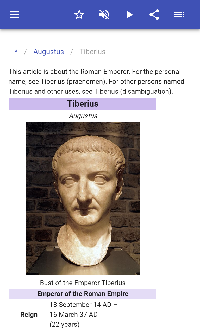 اسکرین شات 3 برنامه Roman emperors