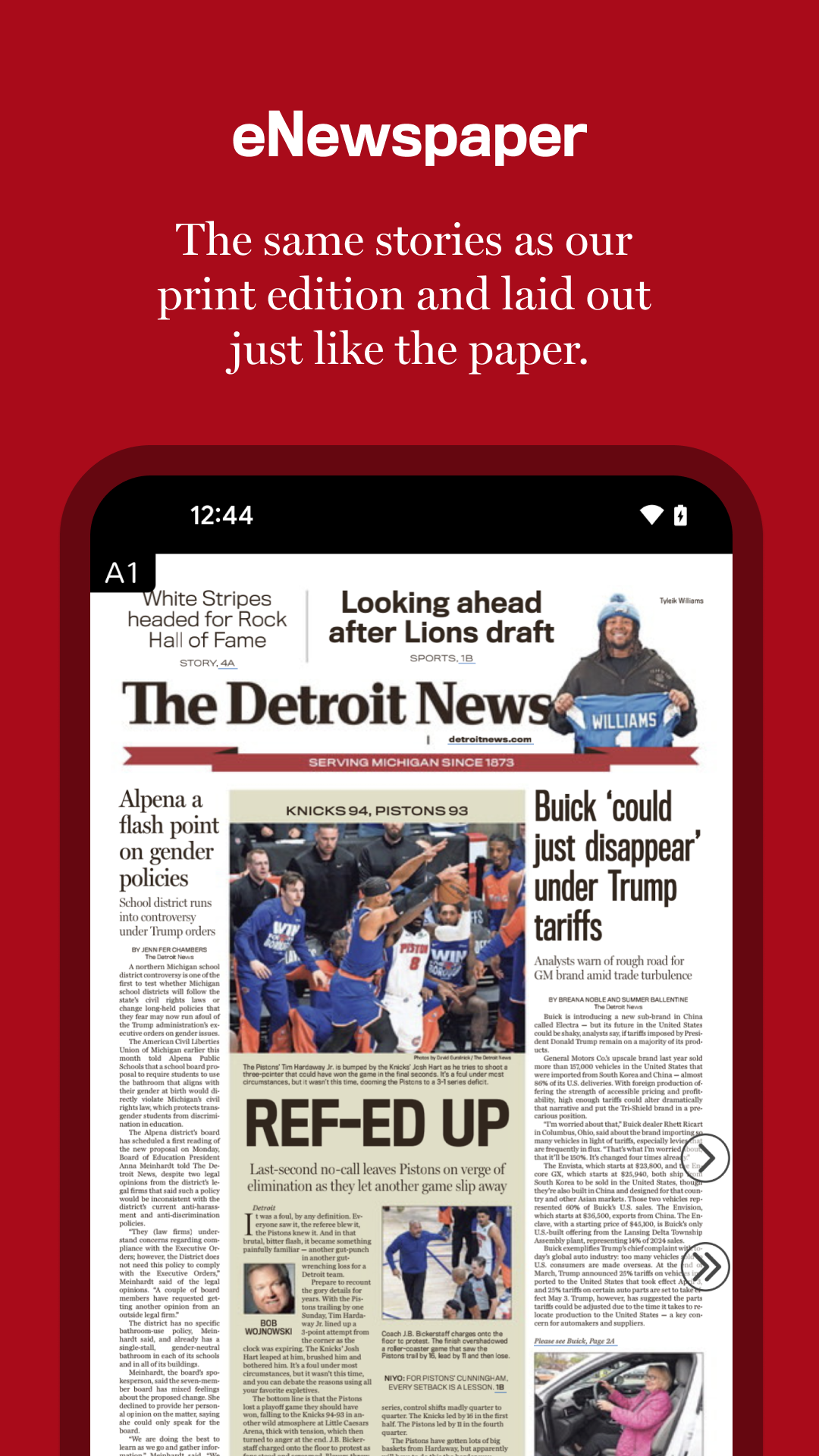 اسکرین شات 3 برنامه The Detroit News: Local News