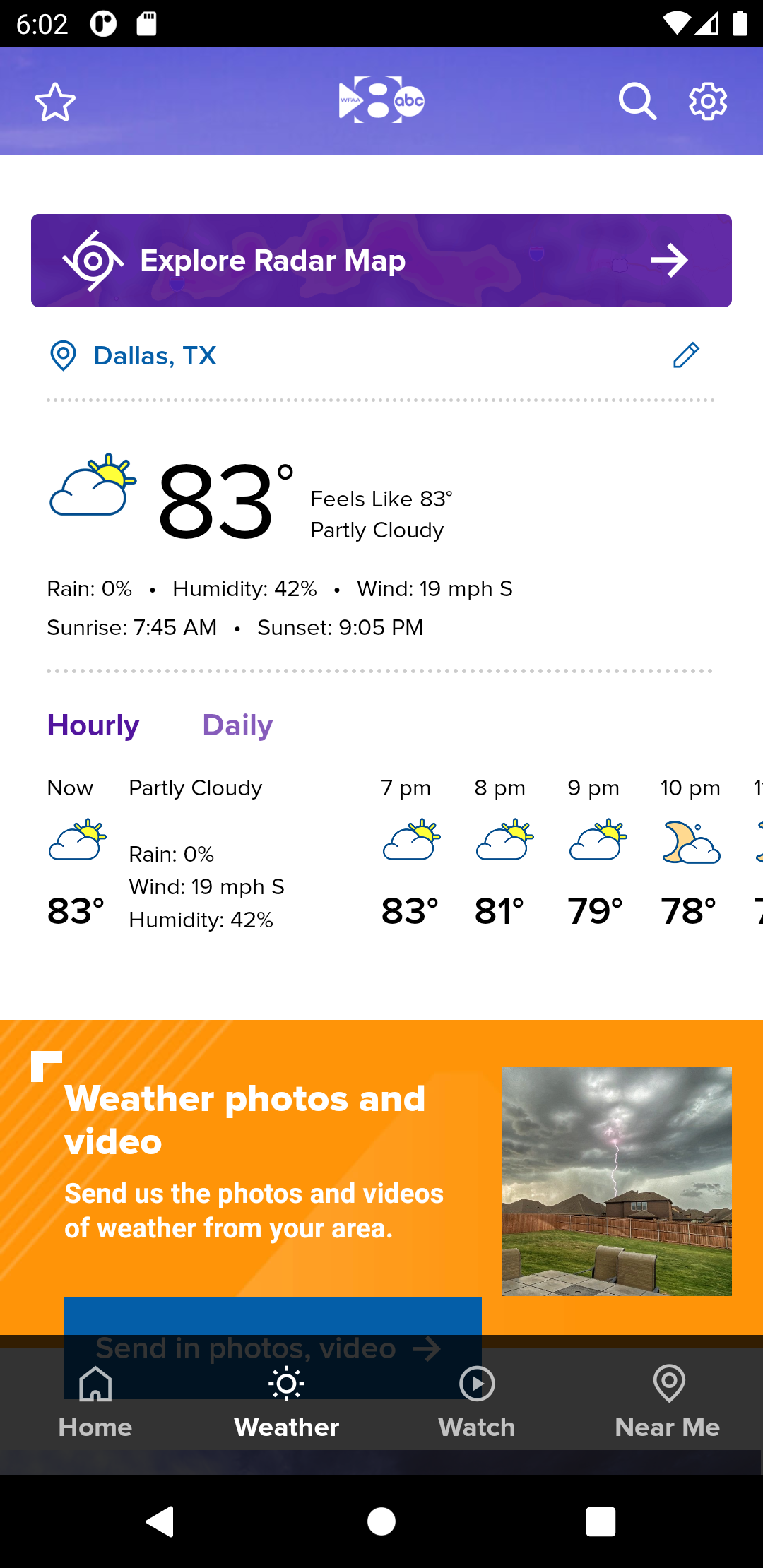 اسکرین شات 2 برنامه WFAA - News from North Texas