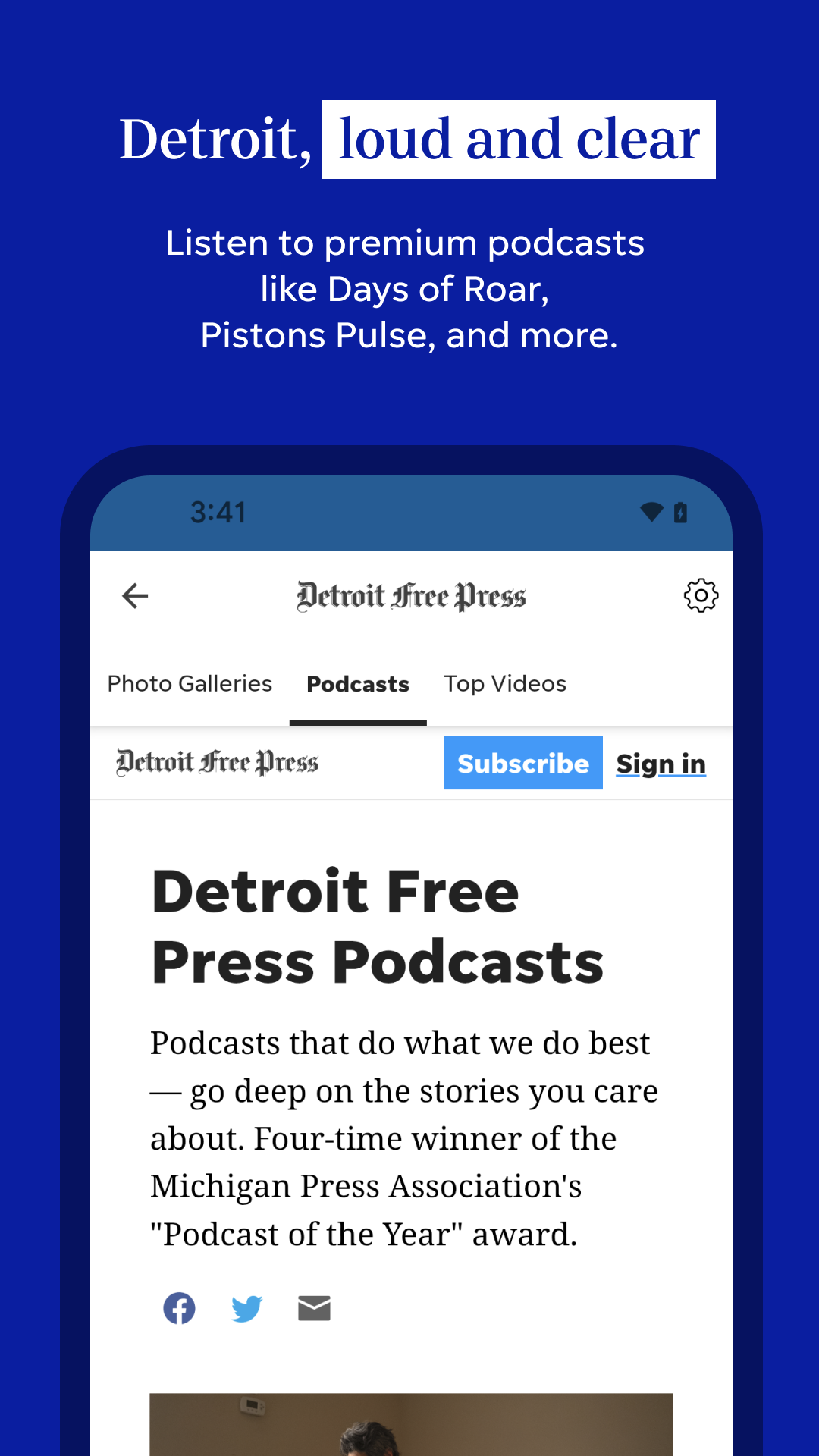 اسکرین شات 6 برنامه Detroit Free Press: Freep