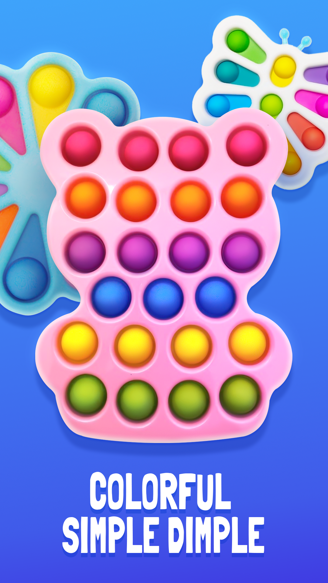 اسکرین شات 5 برنامه Fidget Games: Pop It Toys