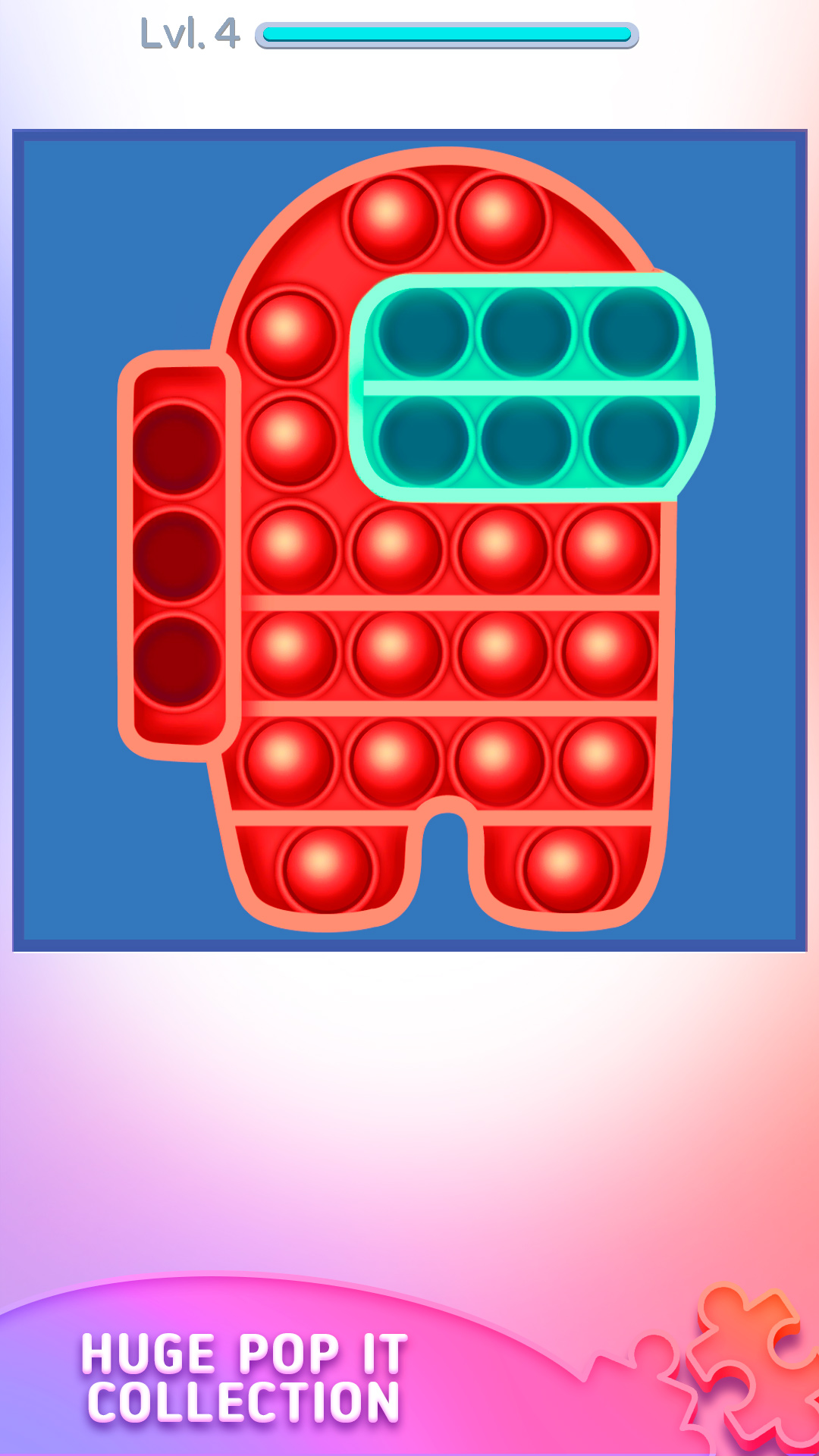 اسکرین شات 5 برنامه Antistress Pop It Game