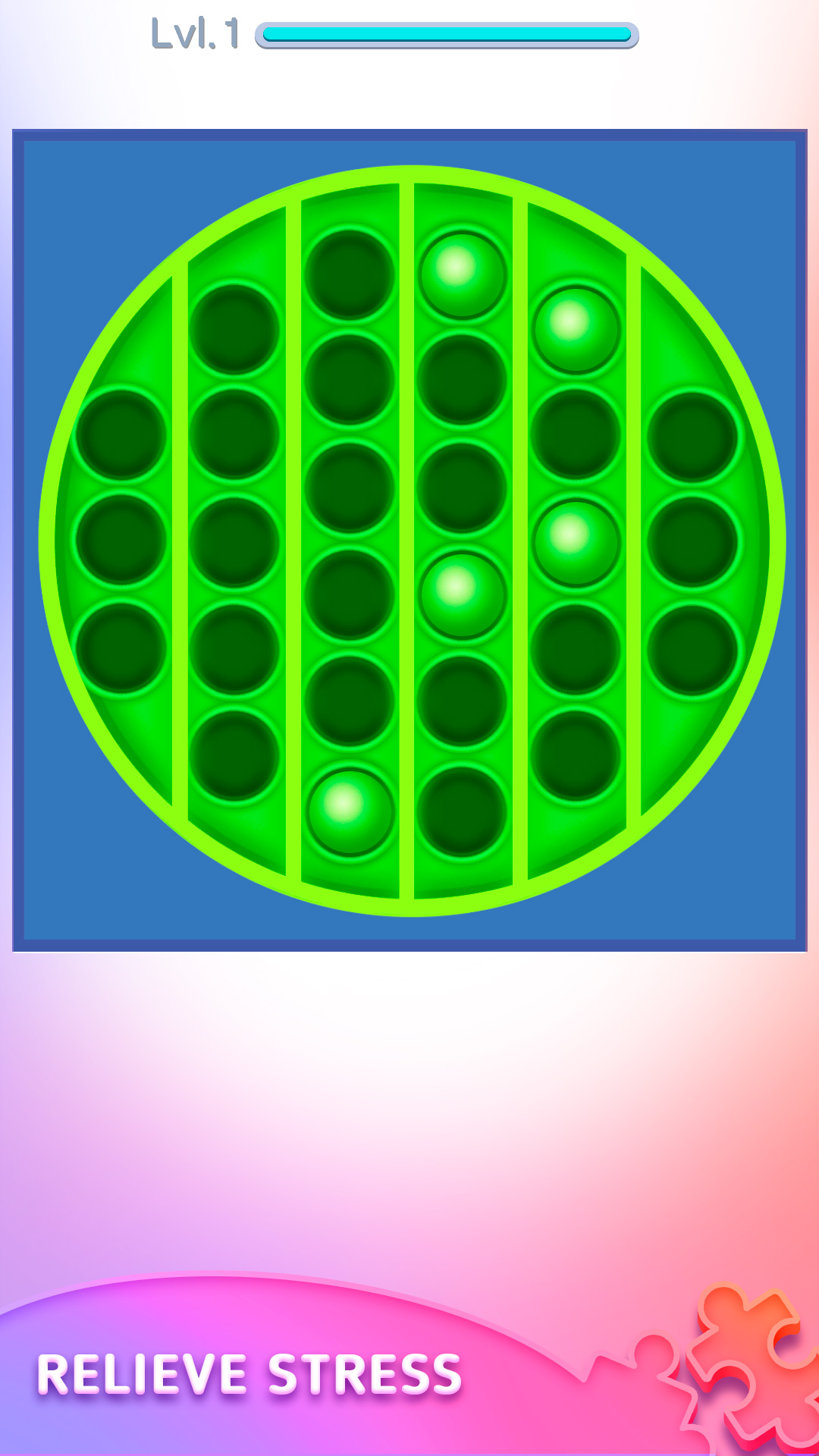 اسکرین شات 3 برنامه Antistress Pop It Game
