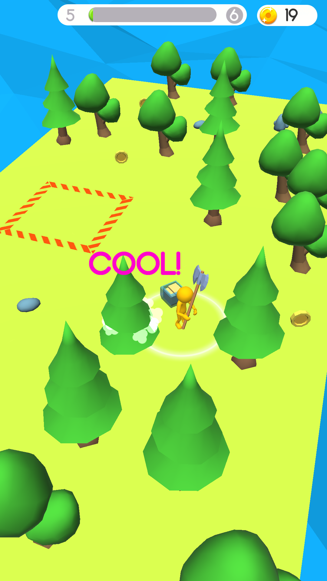 اسکرین شات 1 بازی Lumberjack - Chop Wood