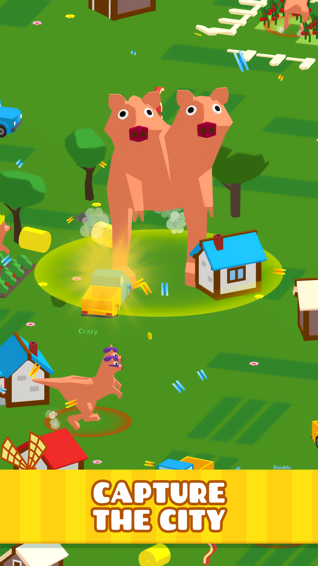 اسکرین شات 4 بازی Piggy io - Pig Evolution
