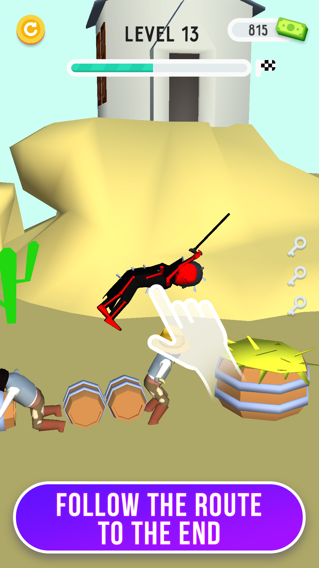 اسکرین شات 5 بازی Ragdoll Simulator Fall Game