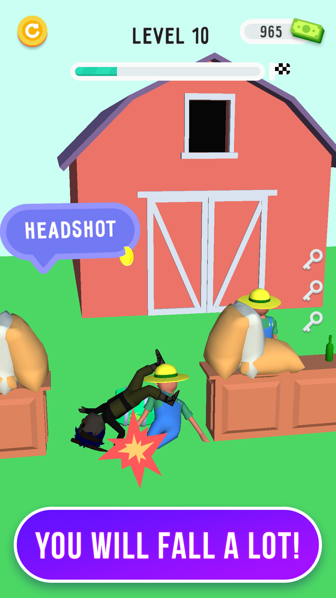 اسکرین شات 4 بازی Ragdoll Simulator Fall Game