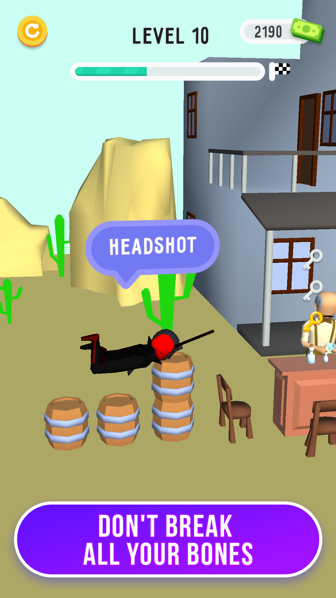 اسکرین شات 6 بازی Ragdoll Simulator Fall Game