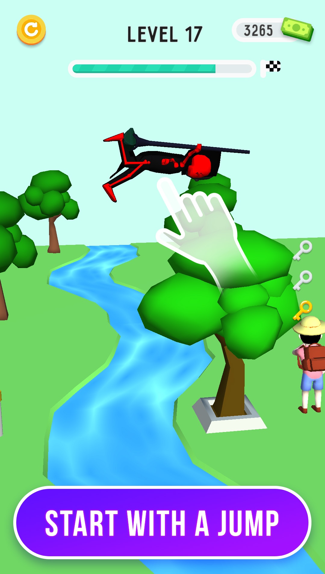 اسکرین شات 6 بازی Ragdoll Simulator Fall Game