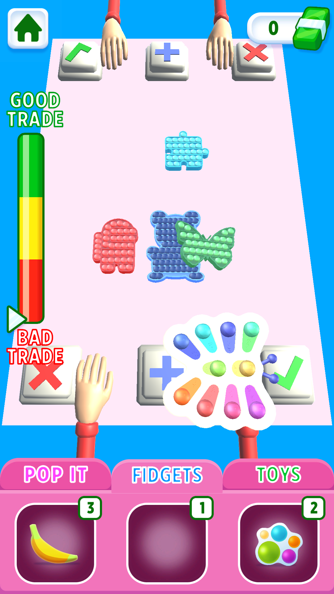 اسکرین شات 5 بازی Fidget Trading 3D Pop It Toys