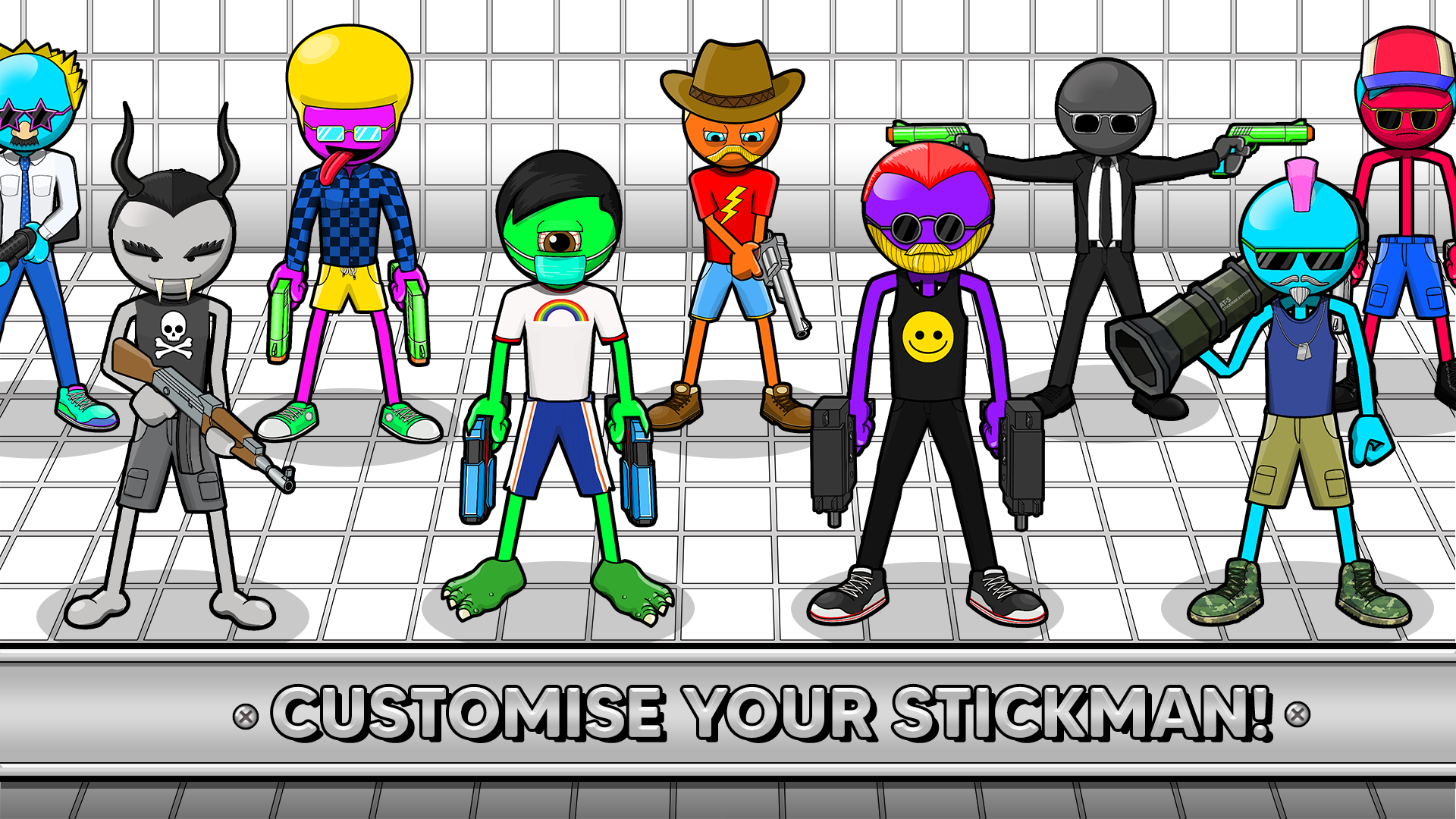 اسکرین شات 4 بازی Gun Fu: Stickman 3