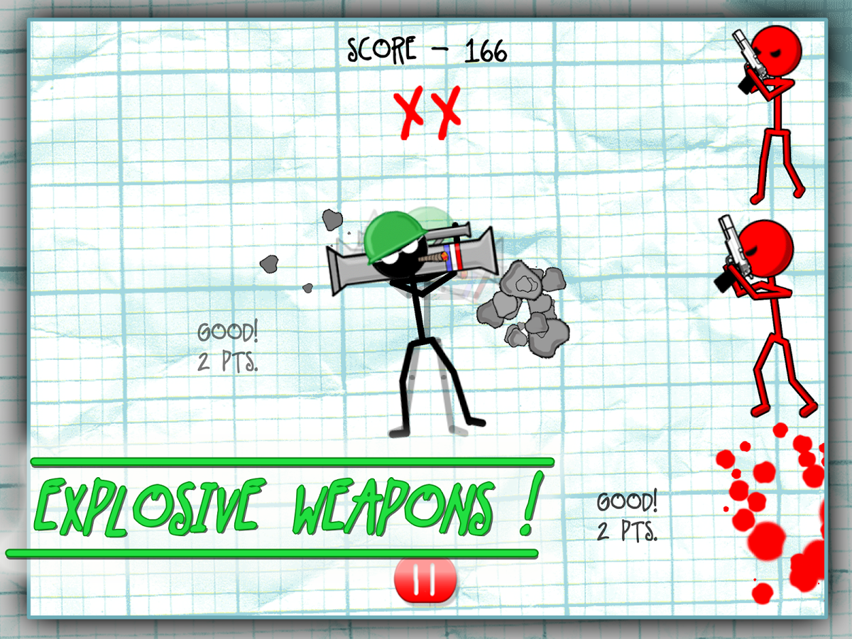 اسکرین شات 4 بازی Gun Fu: Stickman Edition
