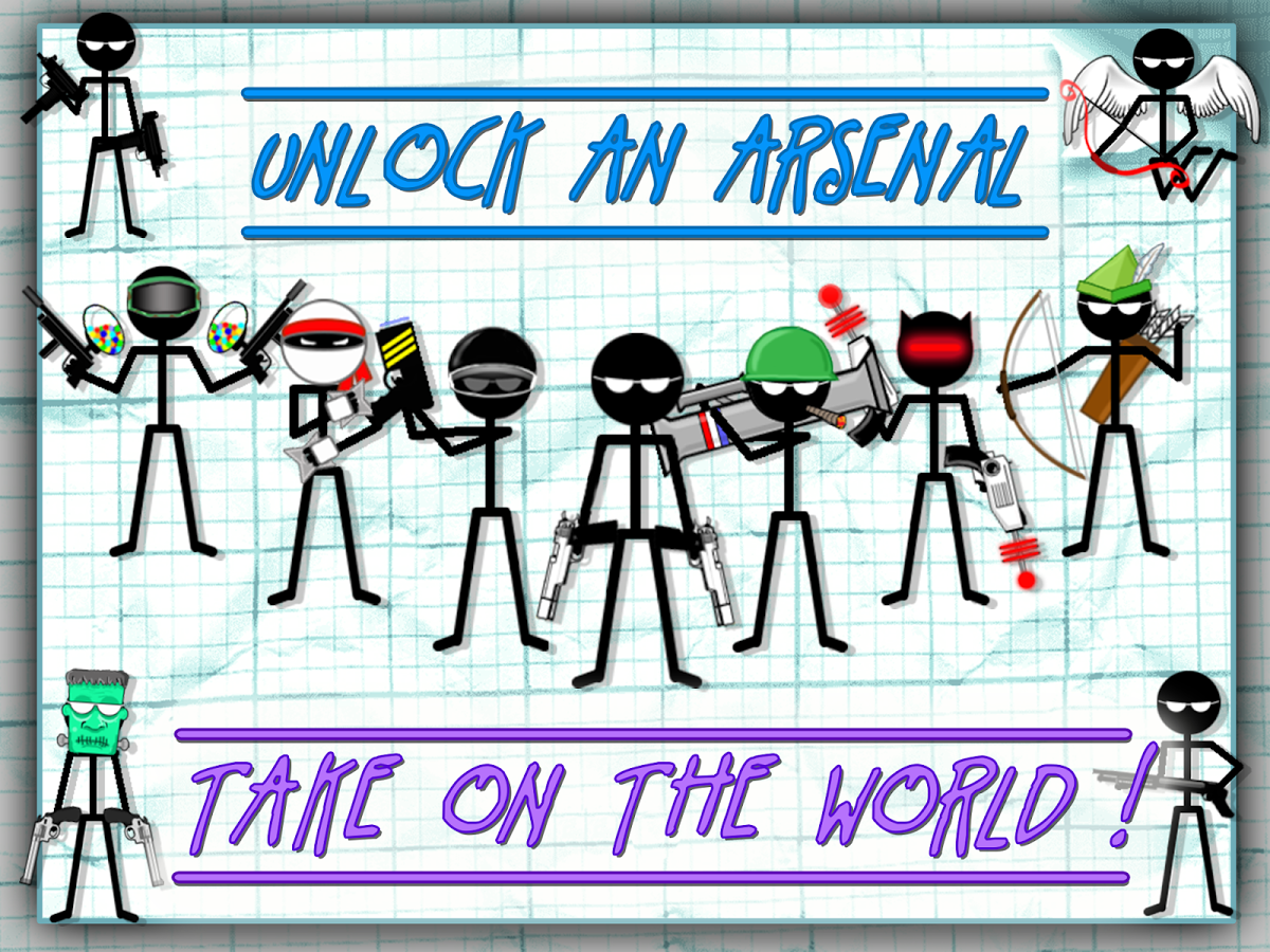 اسکرین شات 5 بازی Gun Fu: Stickman Edition