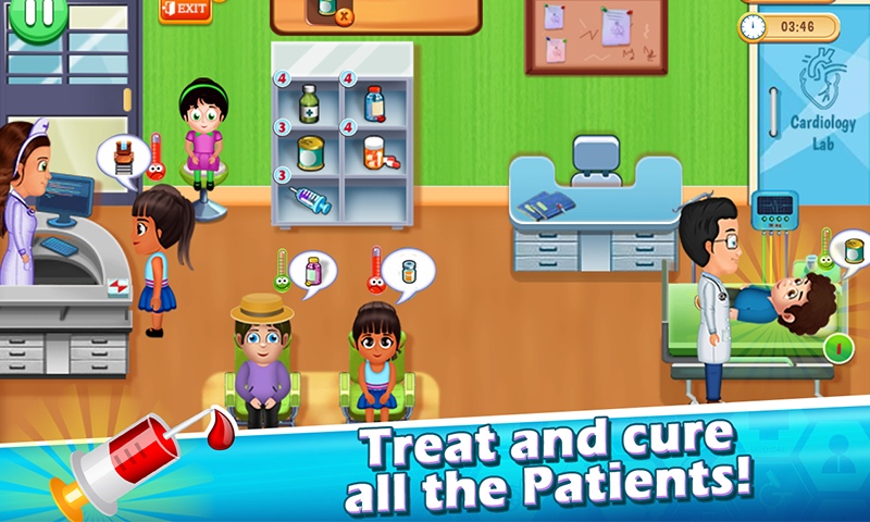 اسکرین شات 4 بازی Doctor Madness : Hospital Game