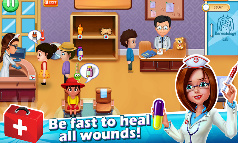 اسکرین شات 5 بازی Doctor Madness : Hospital Game