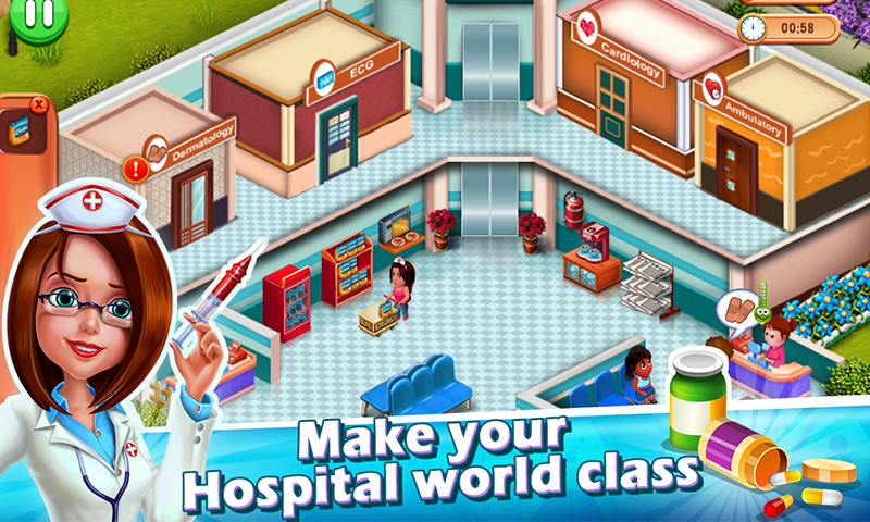 اسکرین شات 3 بازی Doctor Madness : Hospital Game