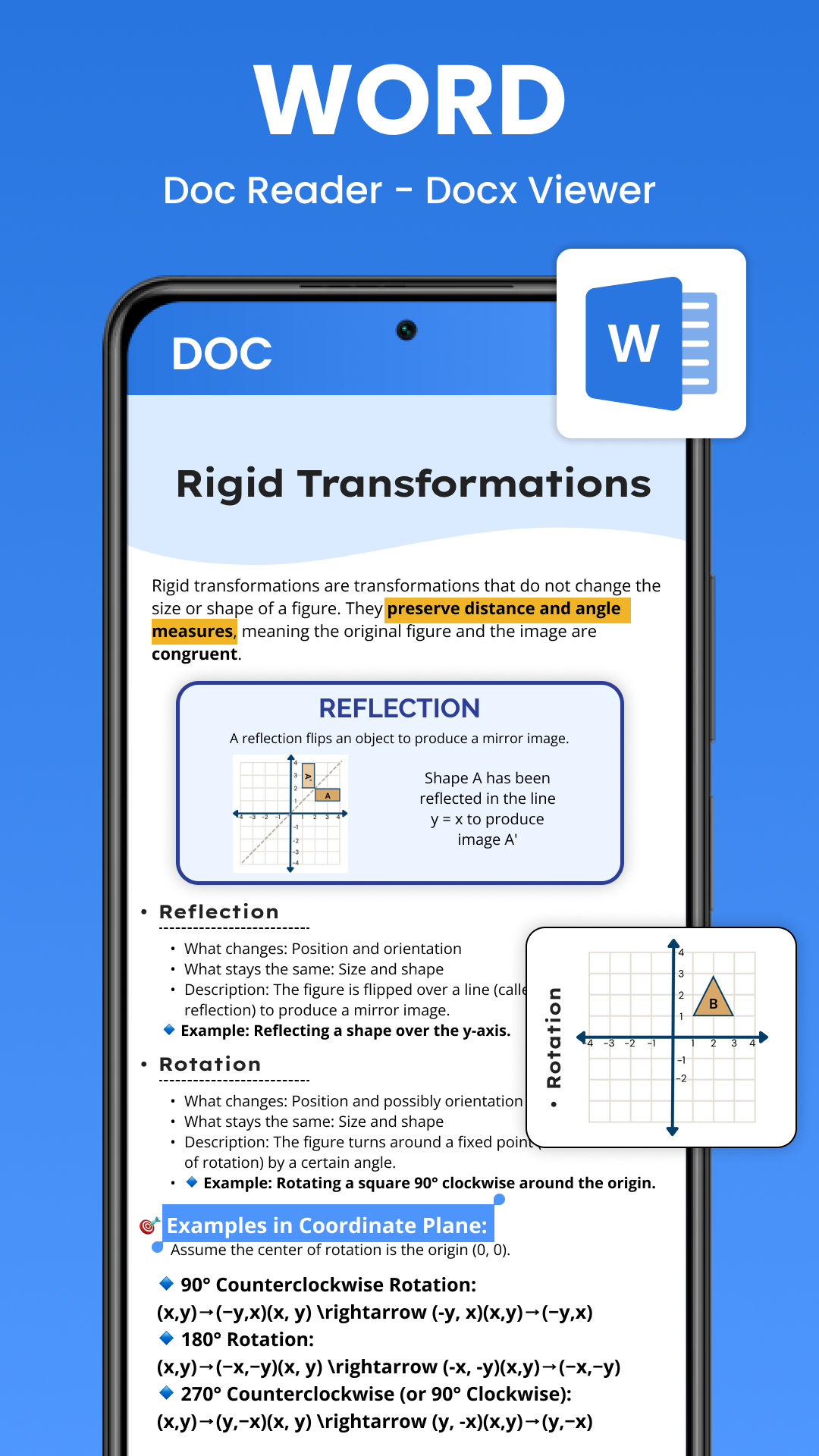 اسکرین شات 3 برنامه All Document Reader & Viewer
